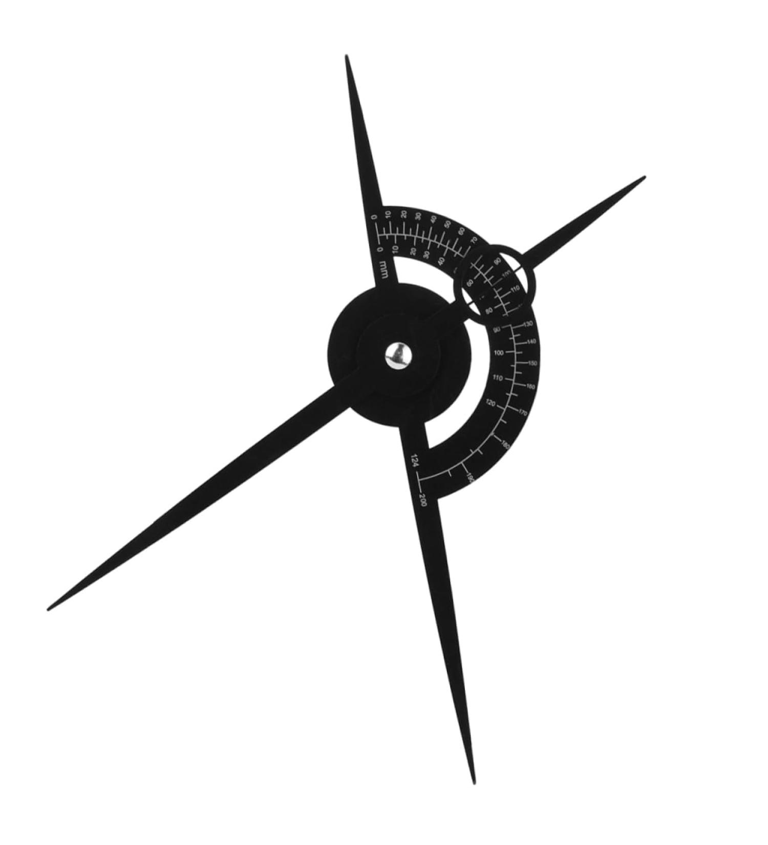 WOONEKY Eyebrow Measuring Mapping Balance Tattooing Supplies Stainless Positioning - Buy Online on GoSupps.com