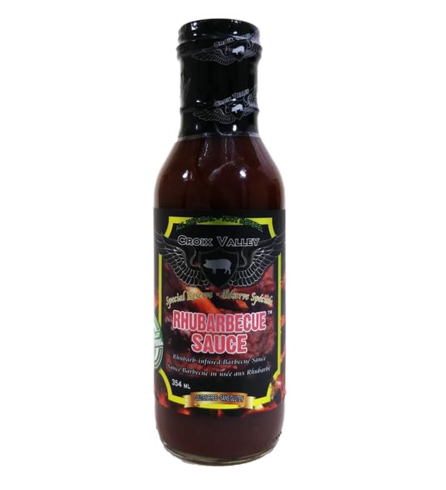 Croix Valley Rhubarbecue Special Reserve Sauce
