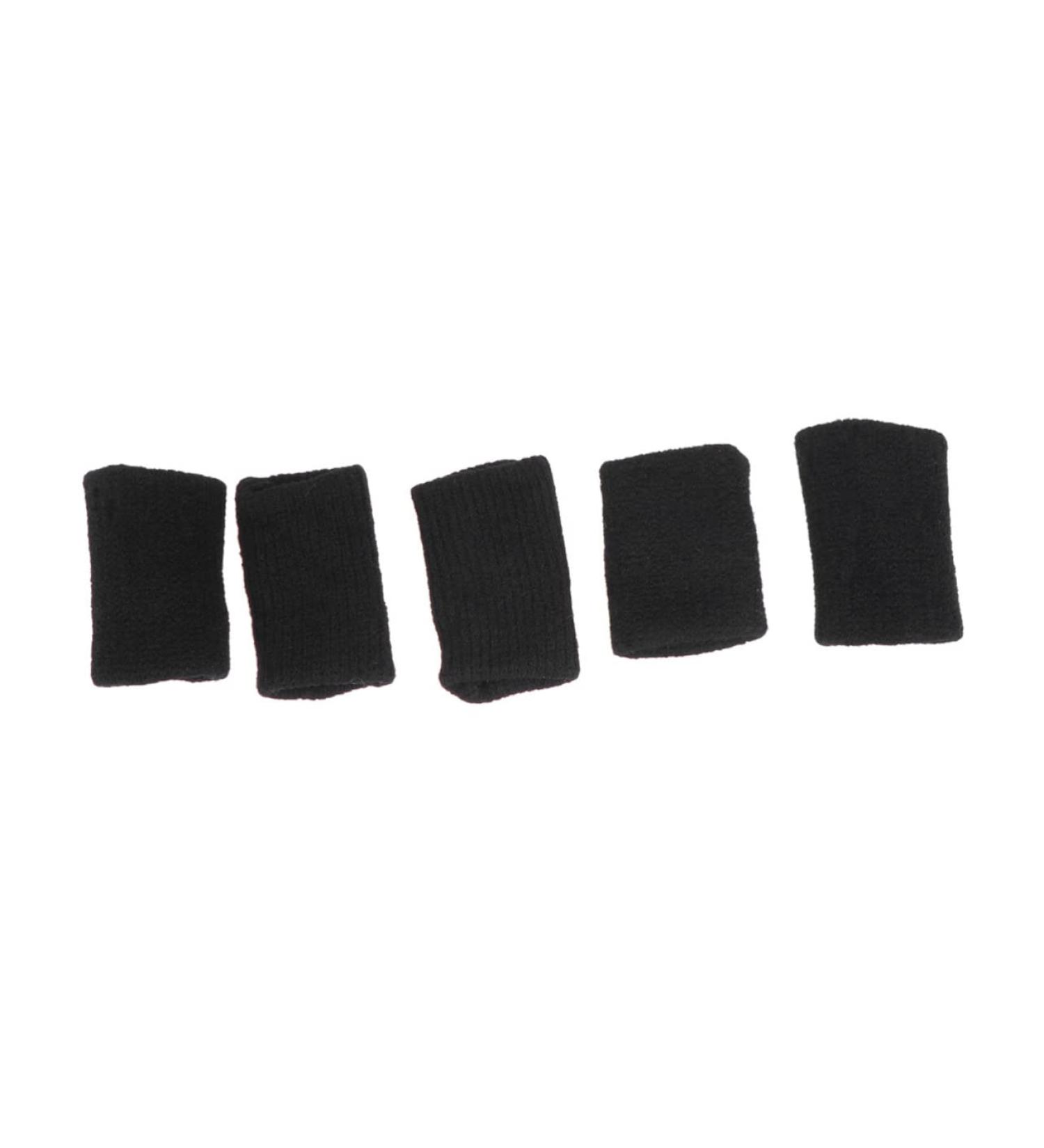 FRCOLOR 5pcs Finger Protection Set - Thumb Splint Black Size 1 for Sports & Activities | International Shipping Available - Buy Online on GoSupps.com