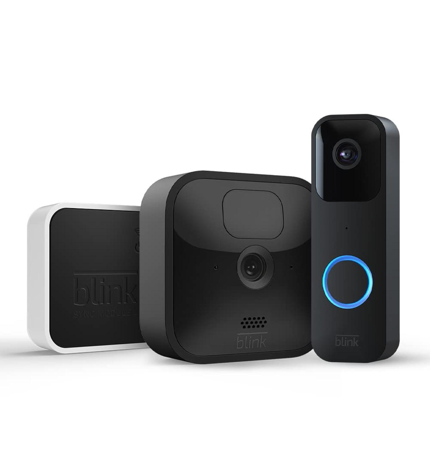 Buy Blink Outdoor HD Security Camera & Video Doorbell - Weather-Resistant 2-Way Audio Motion Recording Works with Alexa - International Shipping Available - Buy Online on GoSupps.com