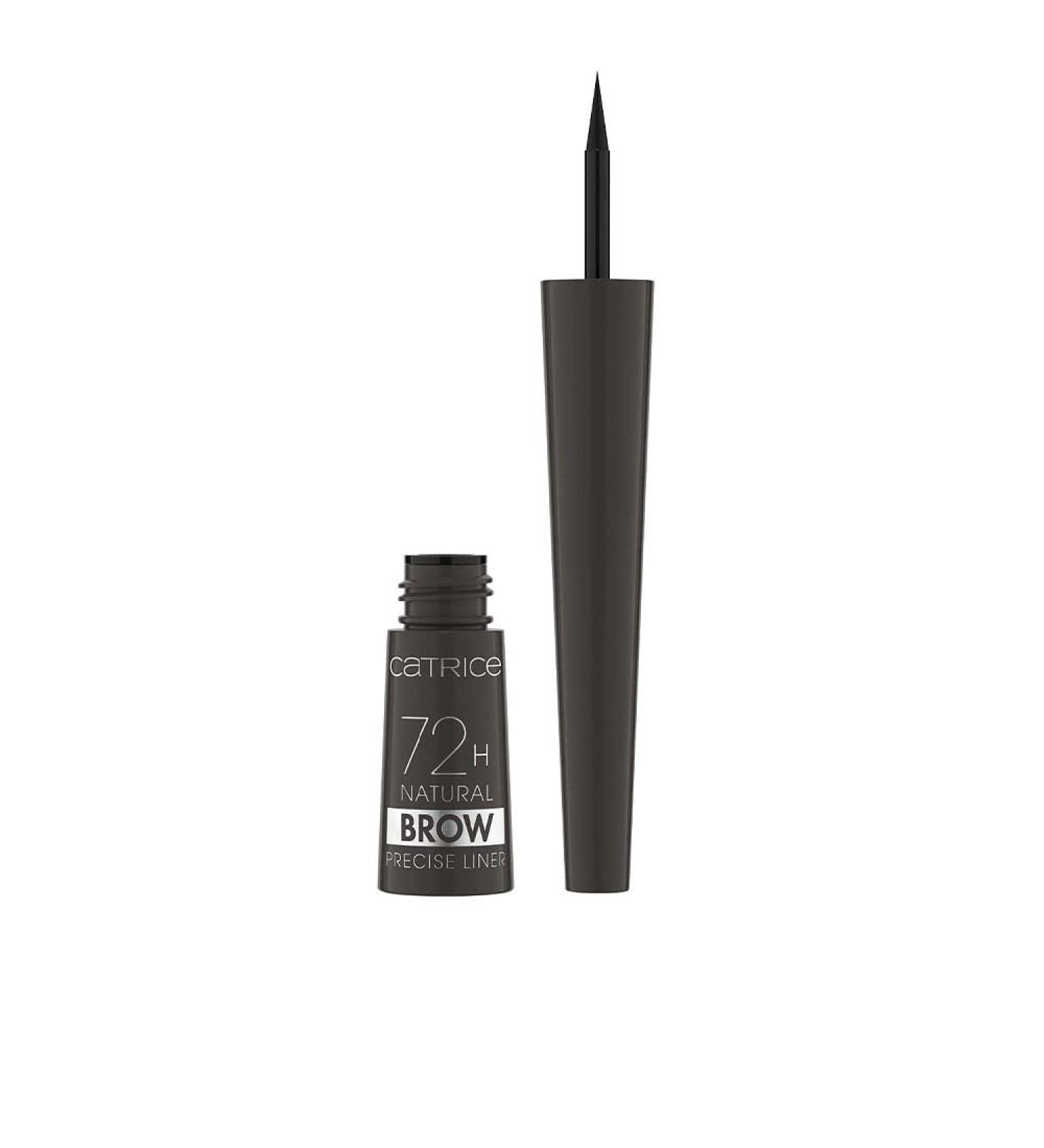 Catrice 72H Natural Brow Precise Liner eyebrows No. 040 Dark Brown brown vegan waterproof microplastic particles free (2.5ml)