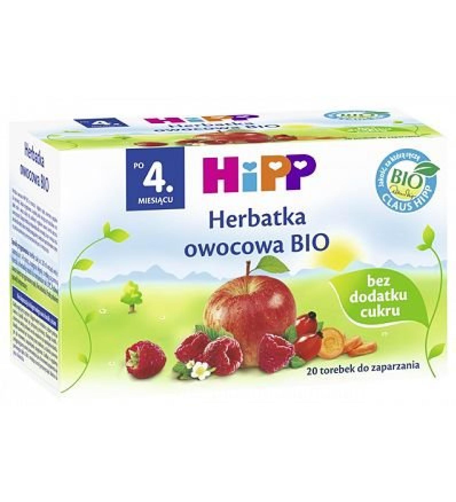 HiPP Organic Fruit Tea for Babies (20 Teabags)