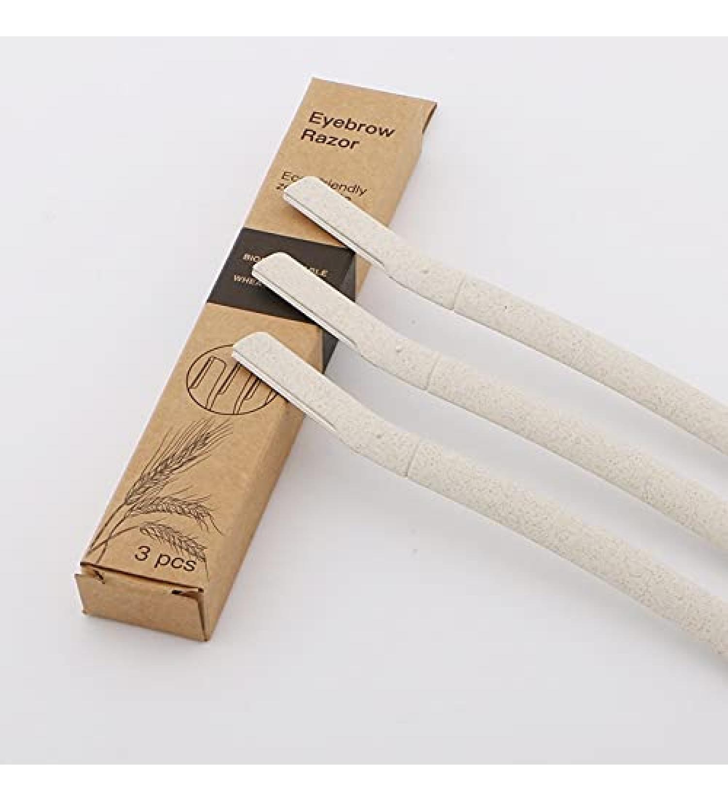 Biodegradable Derma-Plane Razor Set with Recycled Wheat Straw Material - 3 Count - Buy Online on GoSupps.com