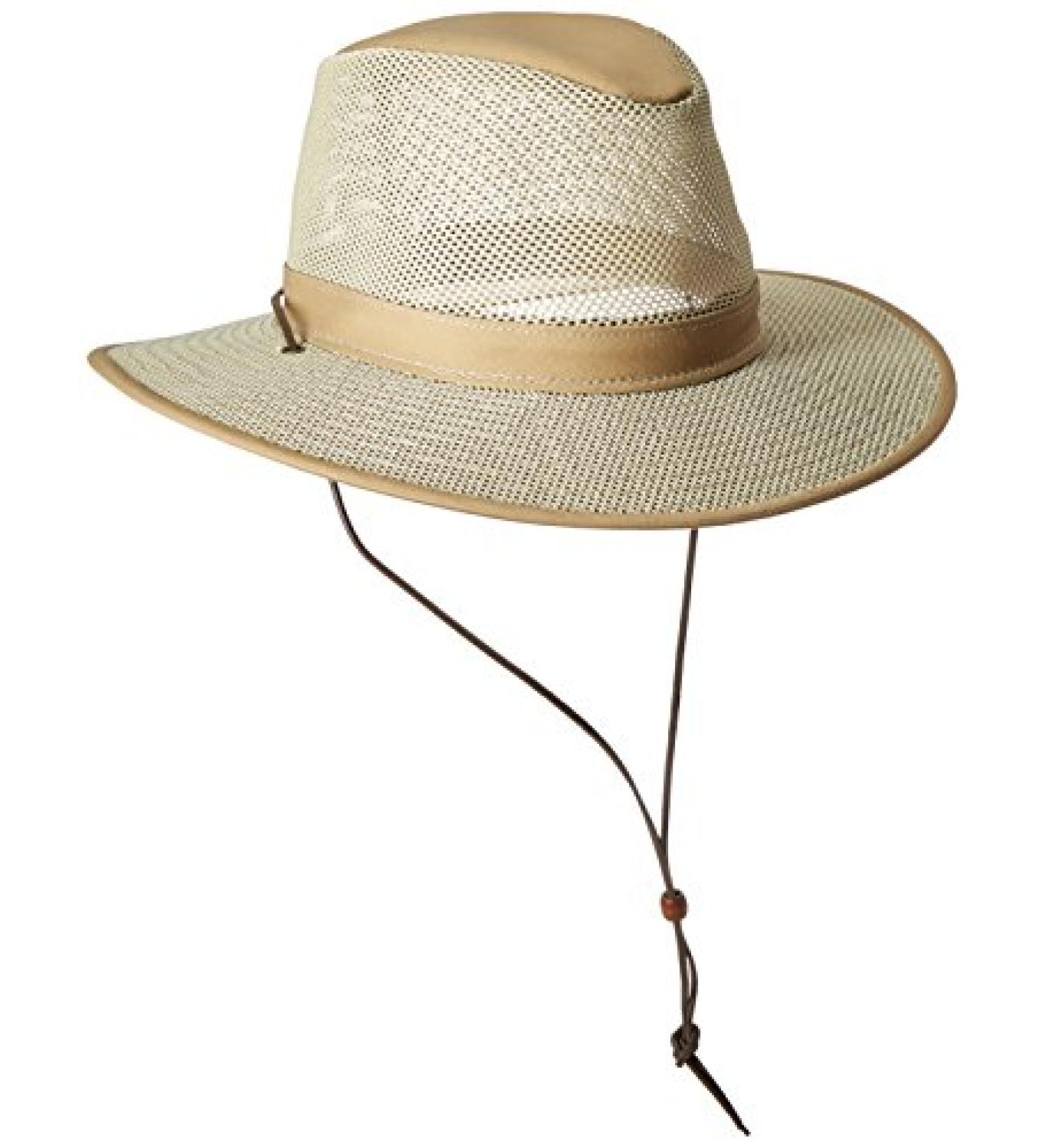 Henschel Hats Aussie Breezer 5310 Cotton Mesh Hat - Large Khaki - Buy Online on GoSupps.com