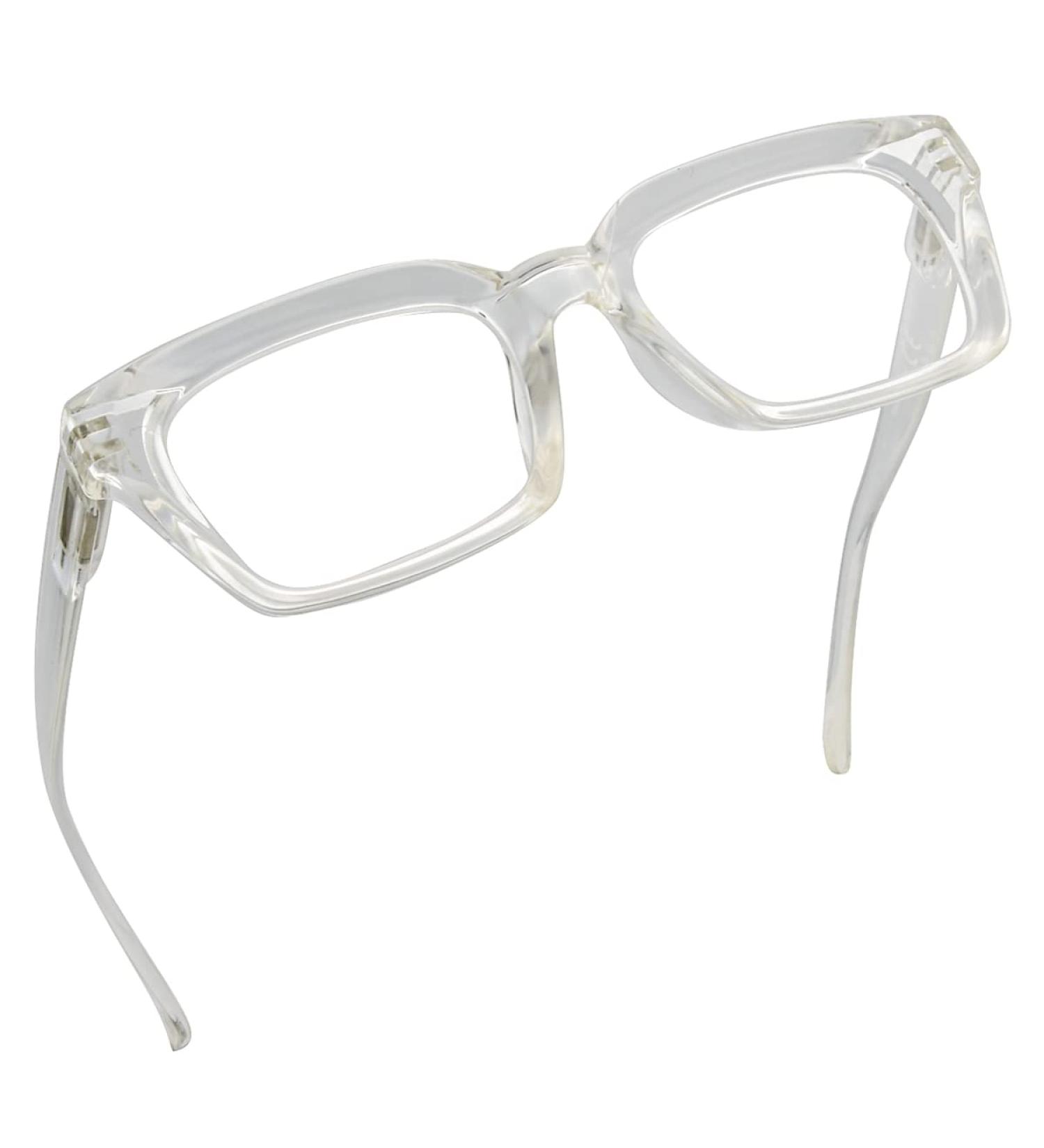 Eyekepper Ladies Reading Glasses - Oversized Square Design | Stylish 1.5x Transparent Readers for Women - International Shipping Available - Buy Online on GoSupps.com
