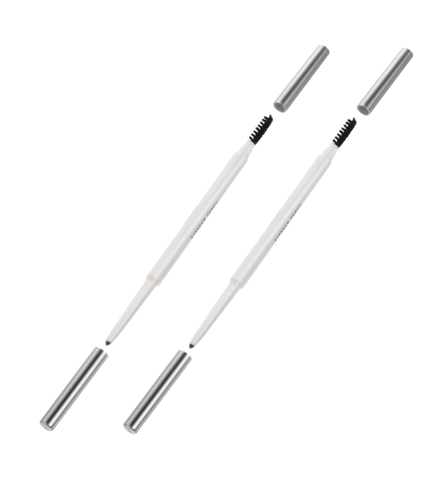 Didiseaon 2pcs Brow Pencil with Brush Gray Eyebrow Pencils Eyebrow Pencil Brown Abs (shell) - Buy Online on GoSupps.com