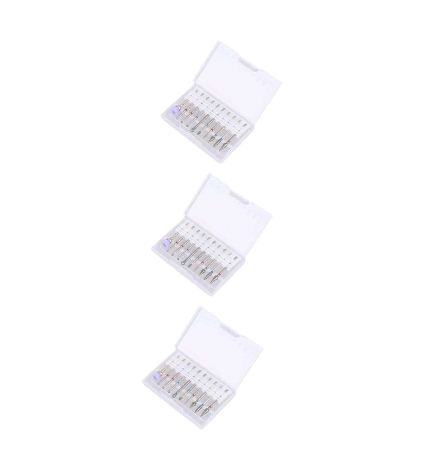 minkissy 30 Pcs E Tool Nail Art Manicure Drill Bits Nail Drill Bits Electric Manicure Grinding Head Tool Nail File Bits Carbide Nail Grinding Head Fine Grit Nail Drill Bit Acrylic Diamond Mx3pcs As Shownx3pcs - Buy Online on GoSupps.com