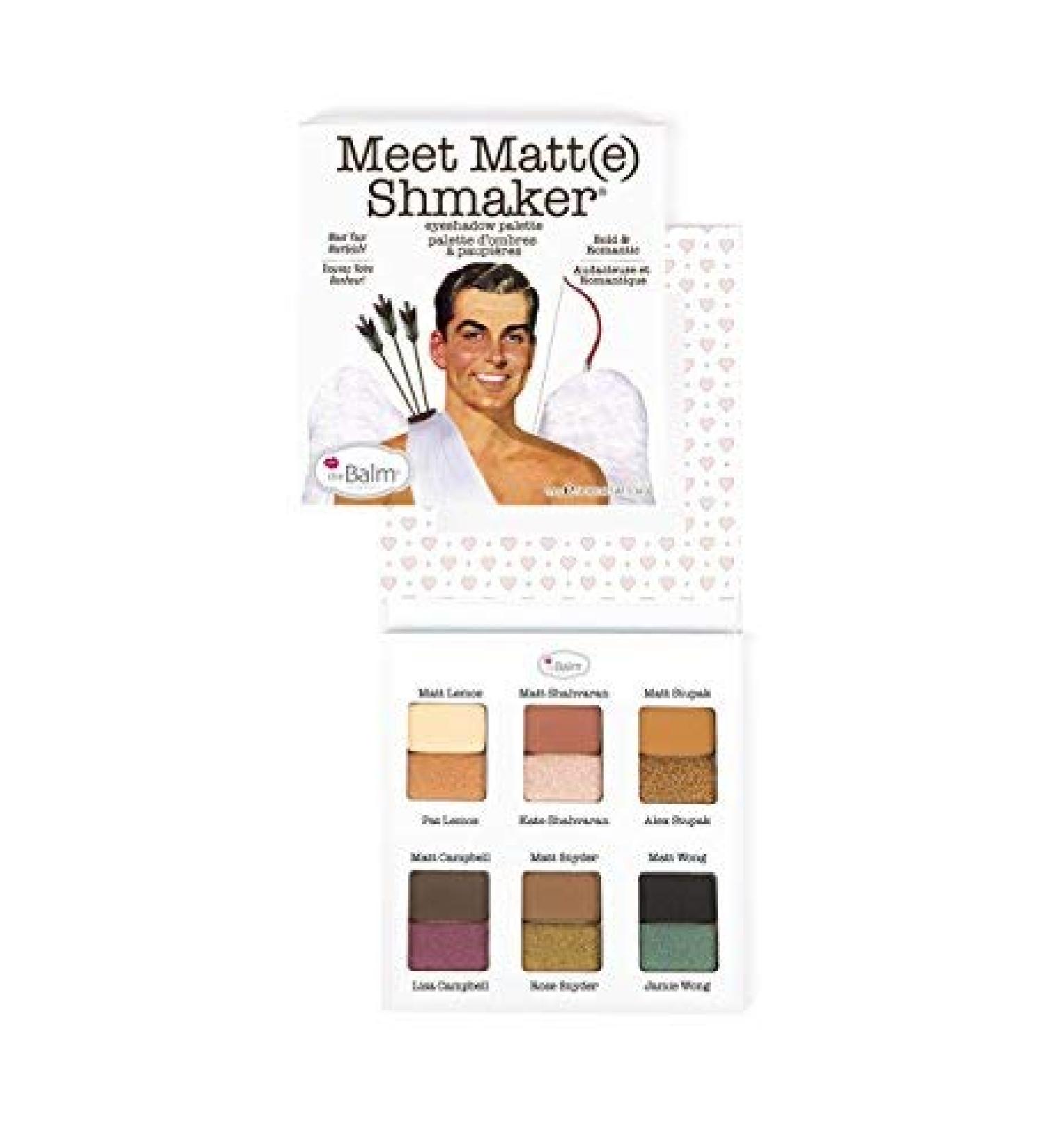 theBalm Cosmetics Meet Matte Shmaker Eyeshadow Palette 0.34 oz (9.6 g)