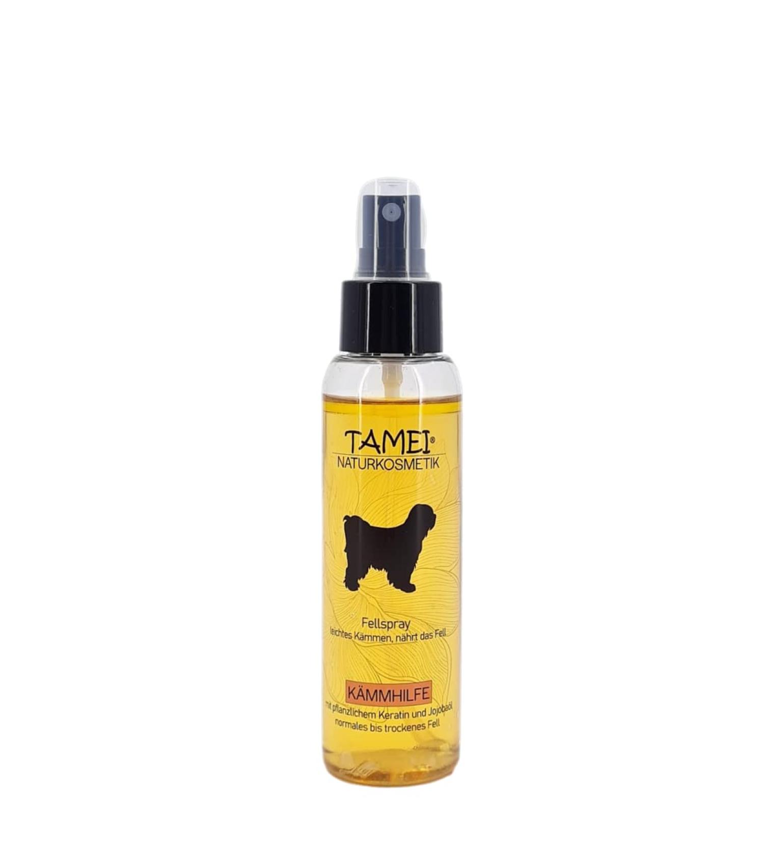 TAMEI BIO Fellspray for Dogs - Organic Combing Aid & Care - Vegan Fur Smooth & Vitalizing - 100ml - Buy Online on GoSupps.com