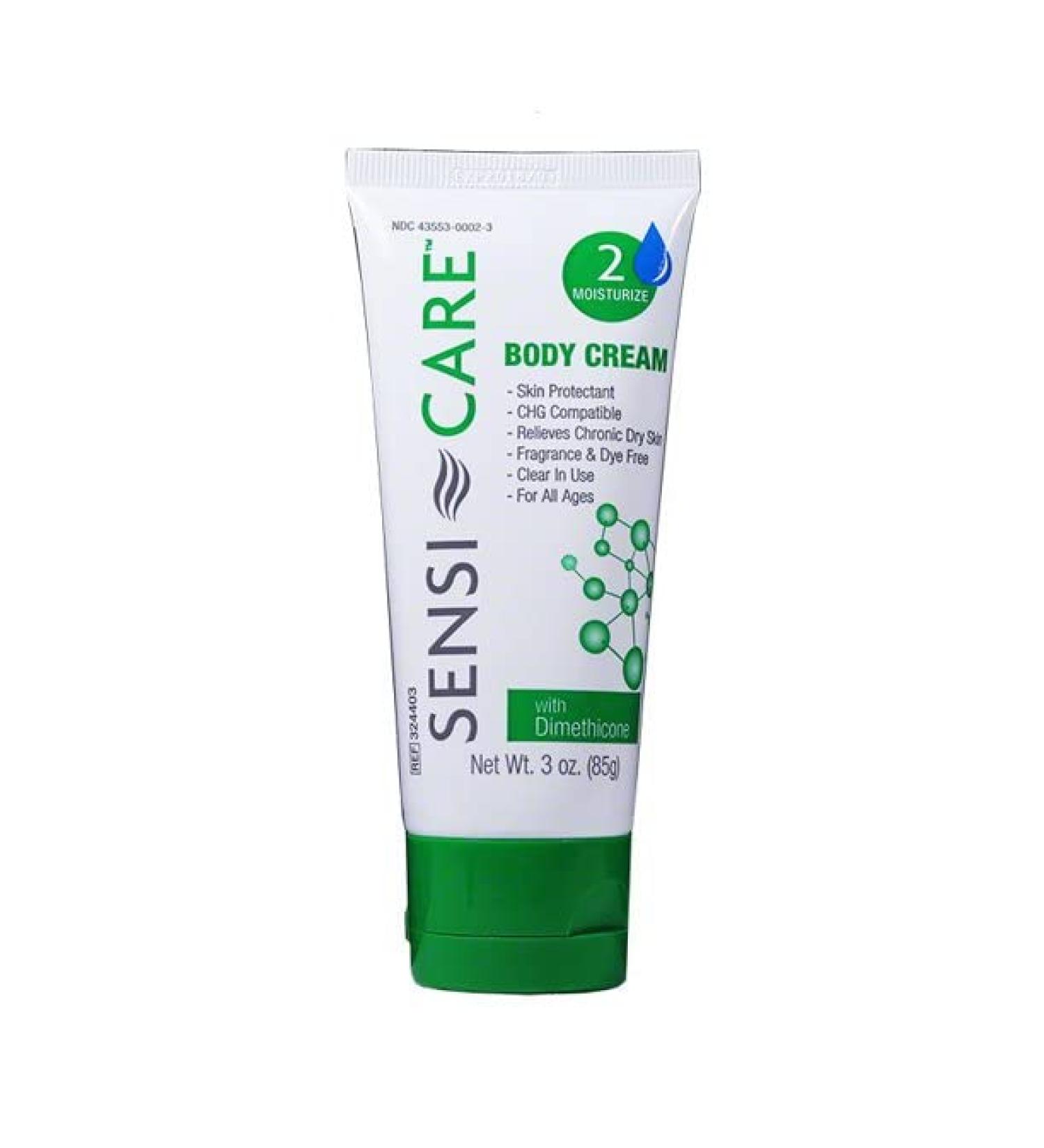 Sensi-care Moisturizing Body Cream ConvaTec - Special Sale: 1 Pack of 3 - Buy Online on GoSupps.com