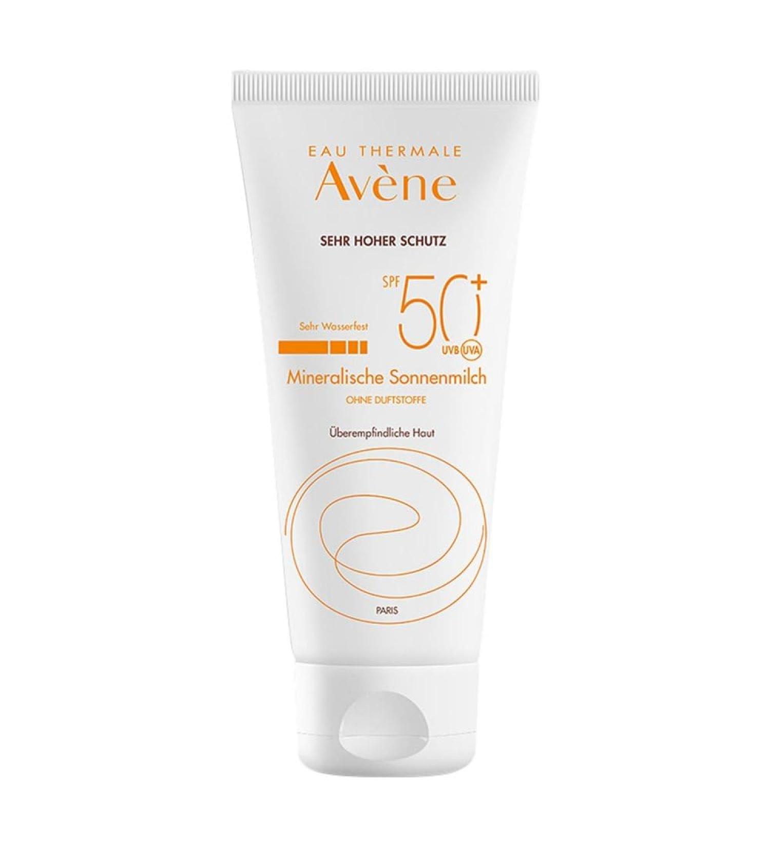 AVENE Sun Milk SPF 50+ Mineral | Protect Your Skin 100ml | Best Prices & Fast International Shipping - Buy Online on GoSupps.com