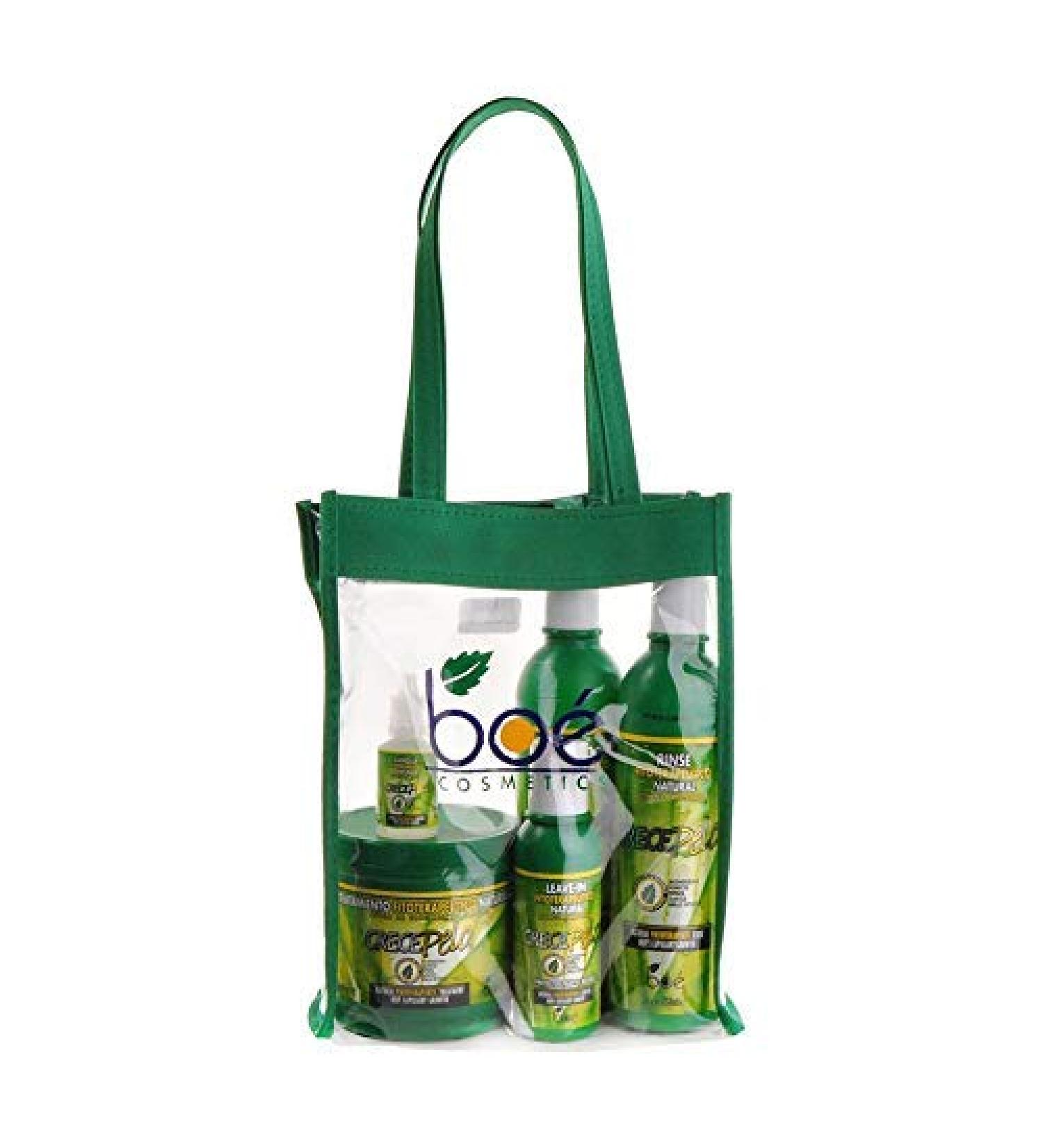 BOE Crece Pelo 5 Pack Combo Set with Tote Bag - Hair Growth Treatment Kit - Buy Online on GoSupps.com