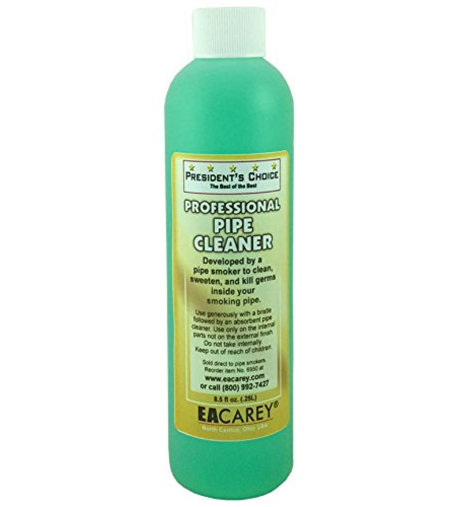 EA Carey Professional Clean & Cure Pipe Cleaner & Sweetener 8.5 oz Bottle