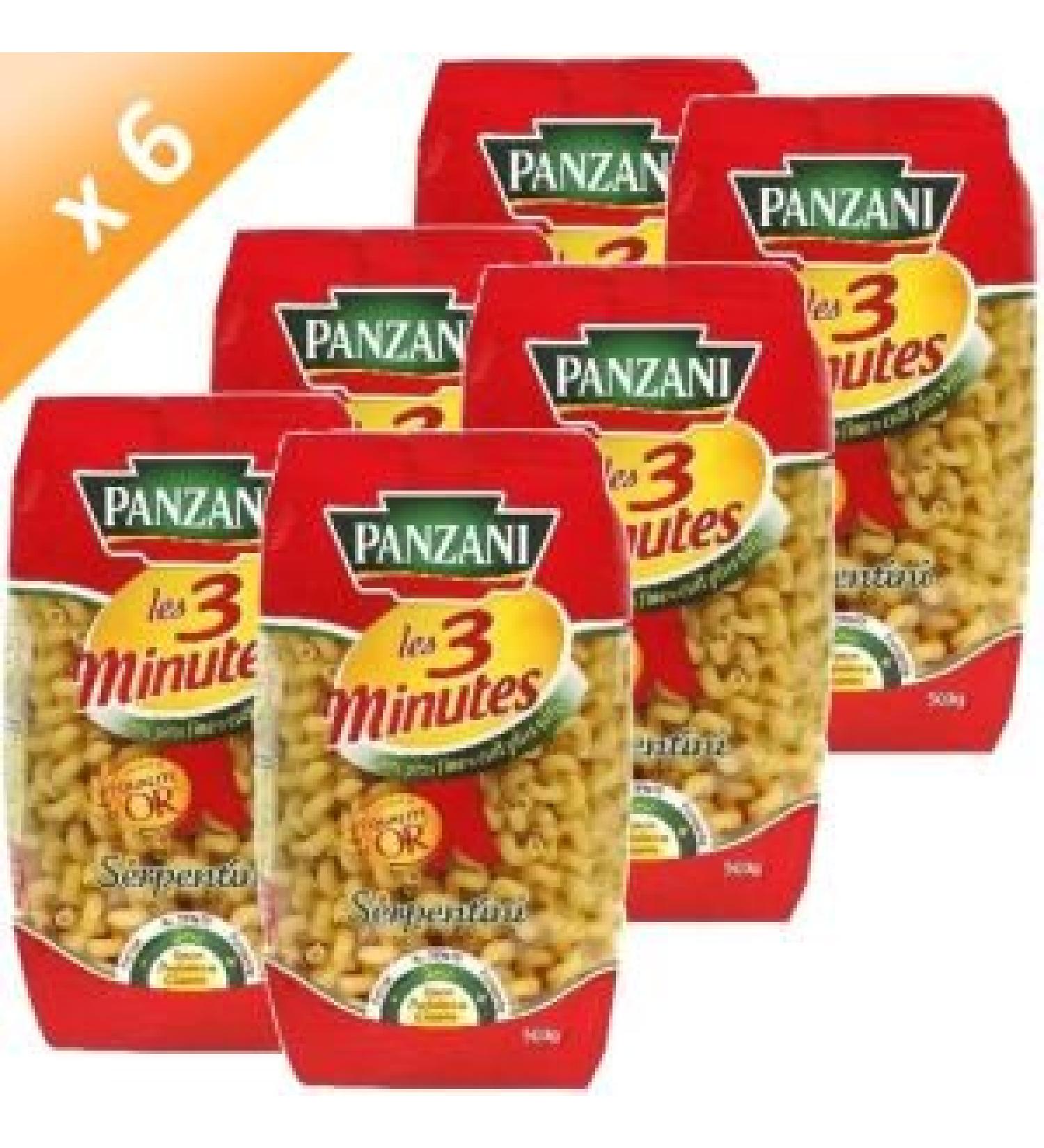 PANZANI - Quick Cooking Serpentini 500g (x6)