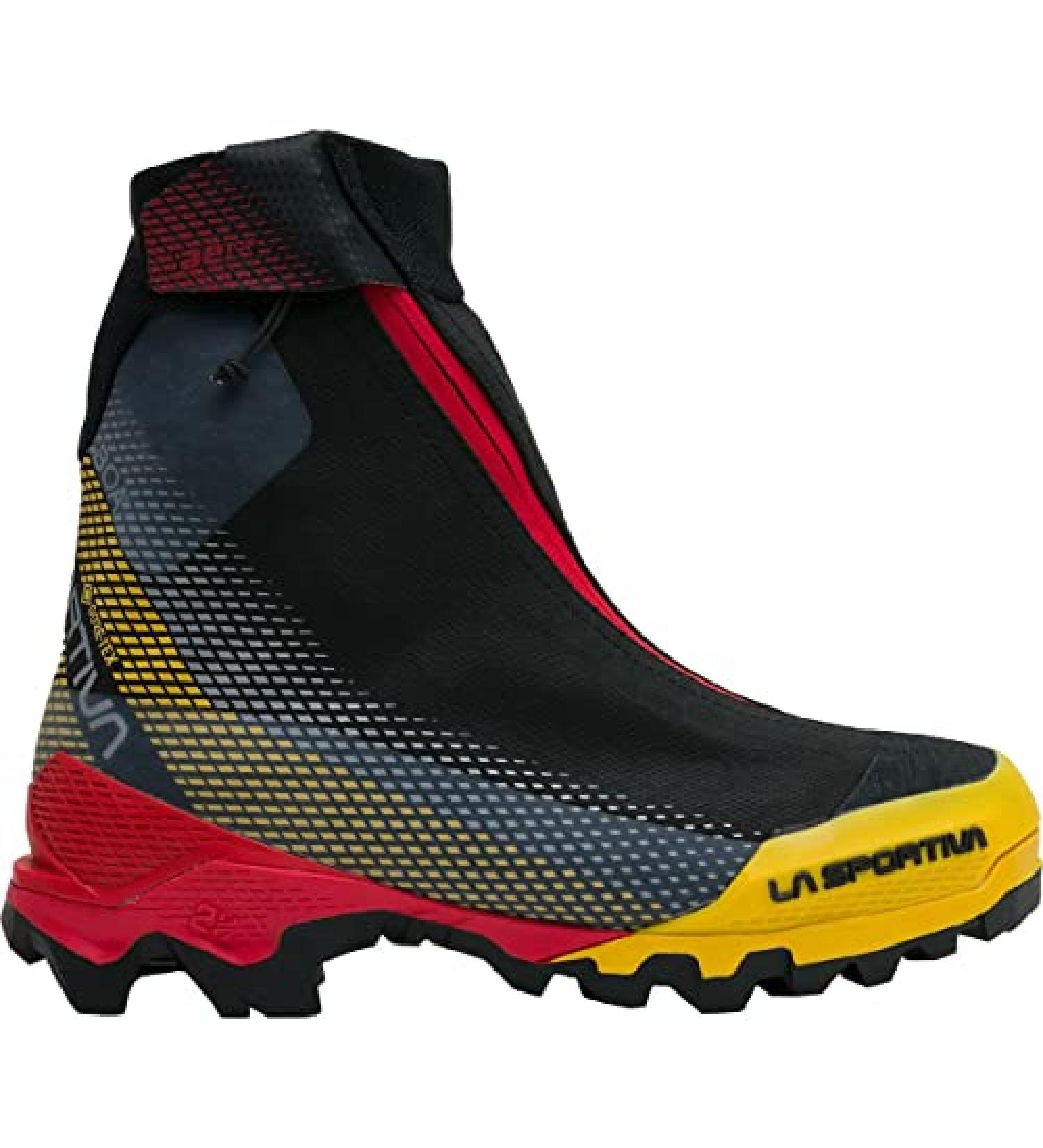 La Sportiva Aequilibrium Top GTX Mountaineering Boot - Men's Black/Yellow | Size 44.0 - Buy Online on GoSupps.com