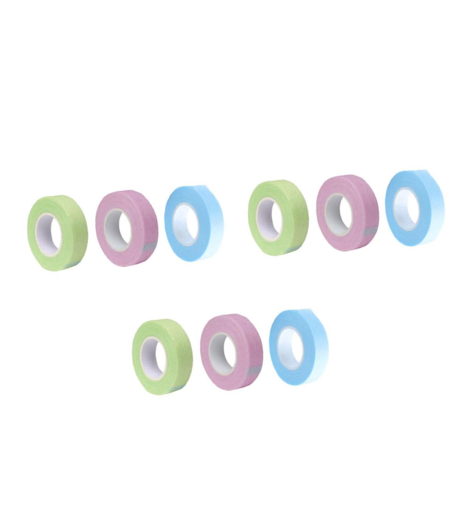 Buy NOLITOY 12 Rolls Lash Tape & Cup Holder - Eyelid Tape for Eyelash Grafting Medical Eye Patch & Hair Care - Non-Woven Fabric Grooming Tool - International Shipping - Buy Online on GoSupps.com