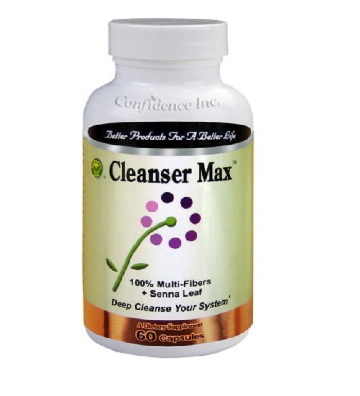 Cleanser Max Full-Body Detox Cleanse of Toxins (60 Capsules)