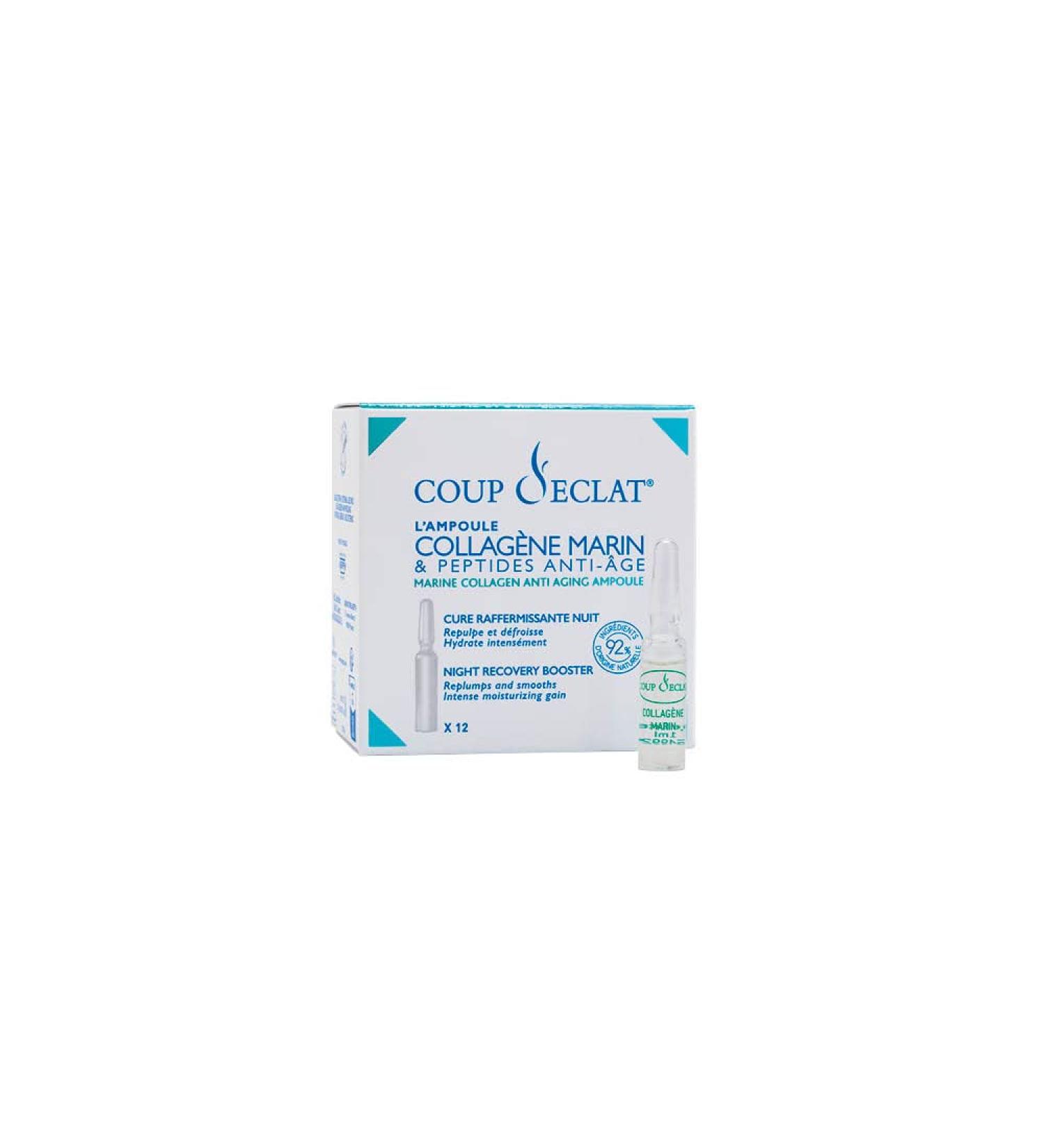 Buy Coup d Eclat Marine Collagen Ampoules for Youthful Skin - International Shipping Available - Buy Online on GoSupps.com