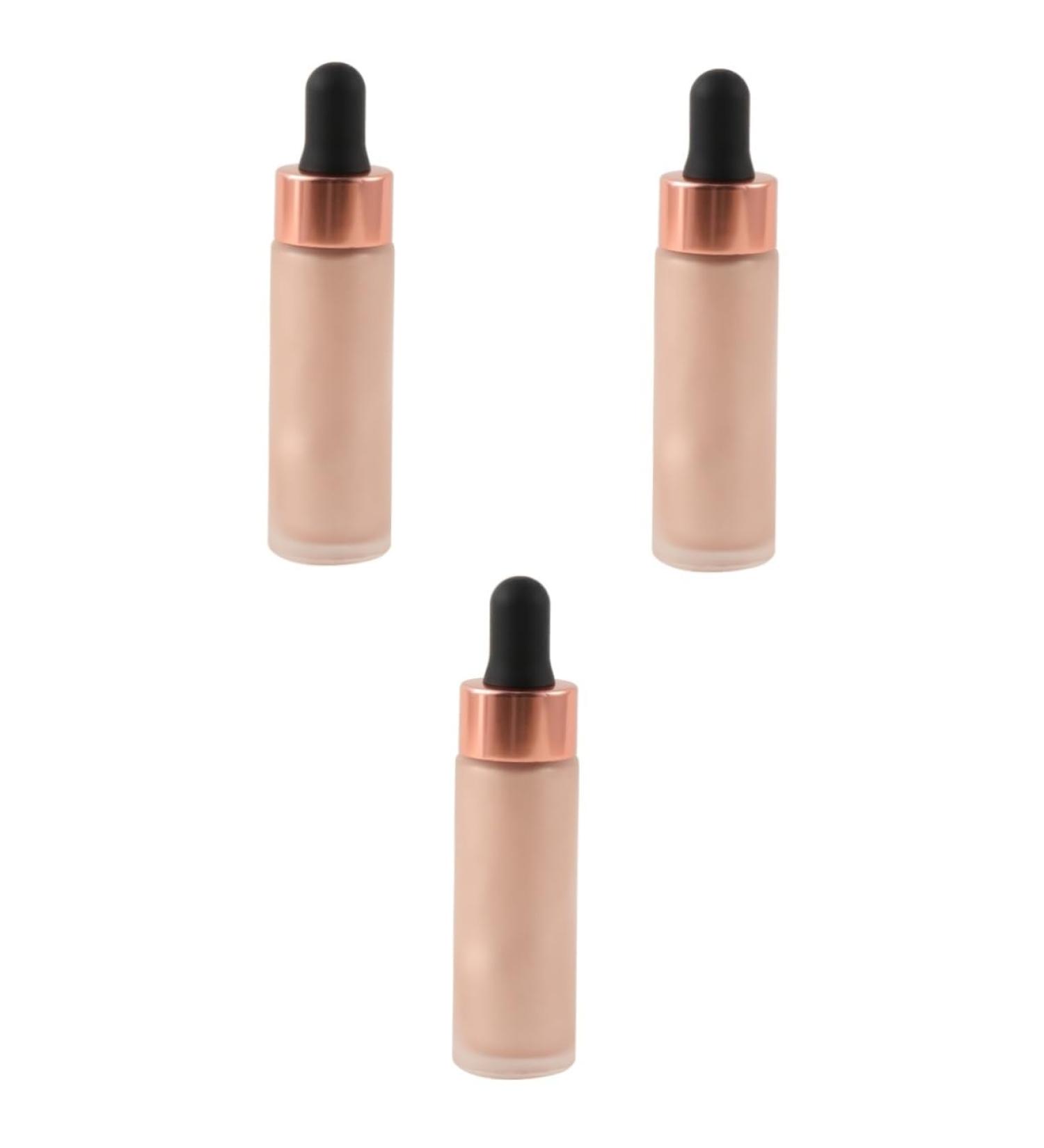 Beavorty 3pcs Glitter Eyeshadow Shining Eyeliner Liquid Eyeshadow Liquid Foundation Highlighter Flash 1 count (Pack of 1) As Shownx3pcs - Buy Online on GoSupps.com