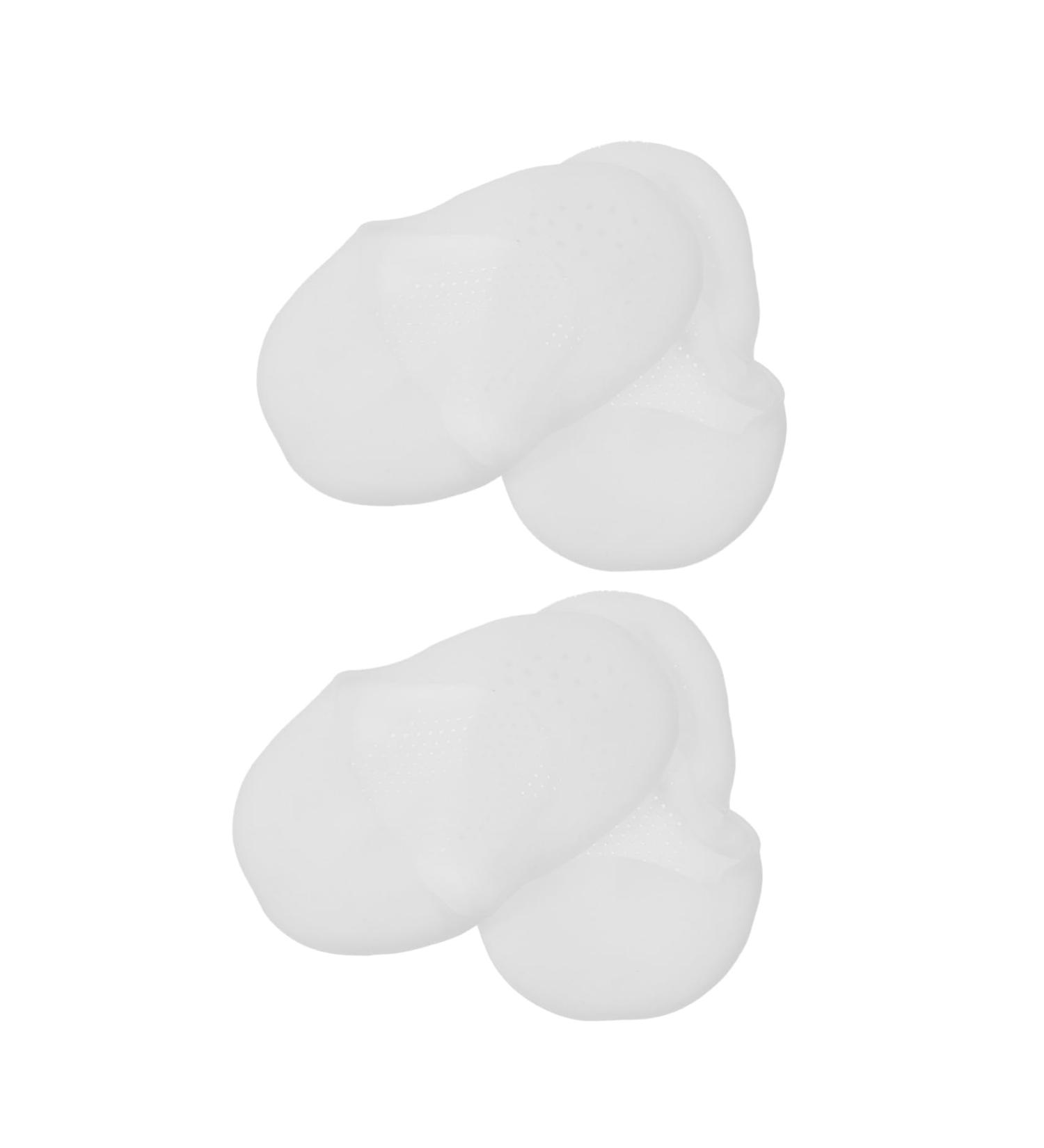 minkissy 2 Pairs Foot Socks Heel Repair Socks for Women Heel Socks for Cracked Heel Moisturizing Sock Soft Moisturizing Gel Socks Dry Feet Socks Men and Women Sock Cover Sebs Porous White White 19x8.7cm - Buy Online on GoSupps.com