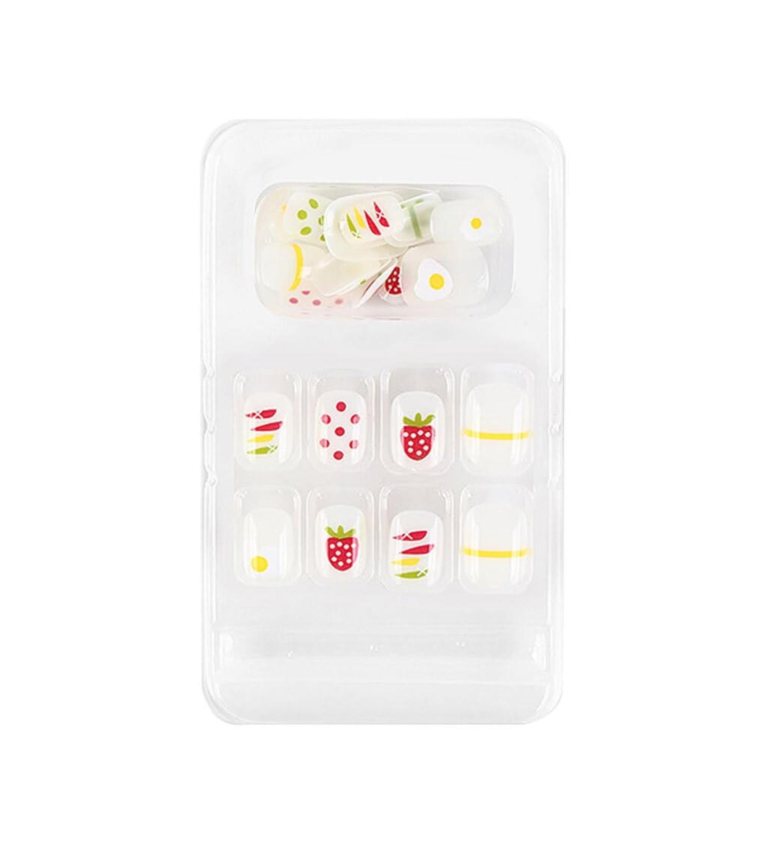 dijiusidy False Nail Perfect Matching Simple to Wear Fingernail Full Coverage Press Type Strong Viscosity Adjustable Paster Type 3 F741 Type 3 F741 - Buy Online on GoSupps.com