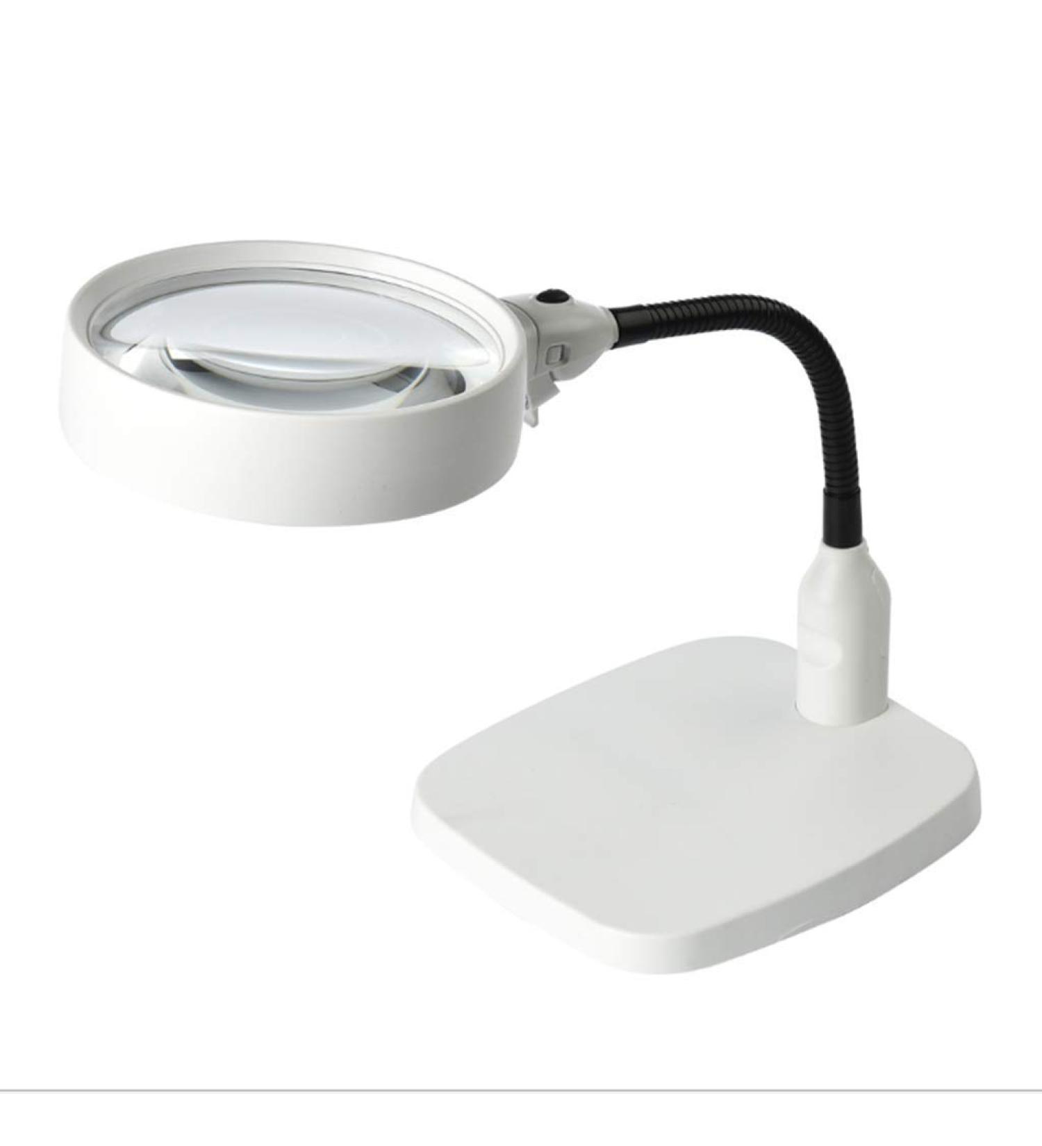 LED Light Magnification Mirror Reading and Maintenance Ten Times High-Definition Magnifying Glass Good Times - Buy Online on GoSupps.com