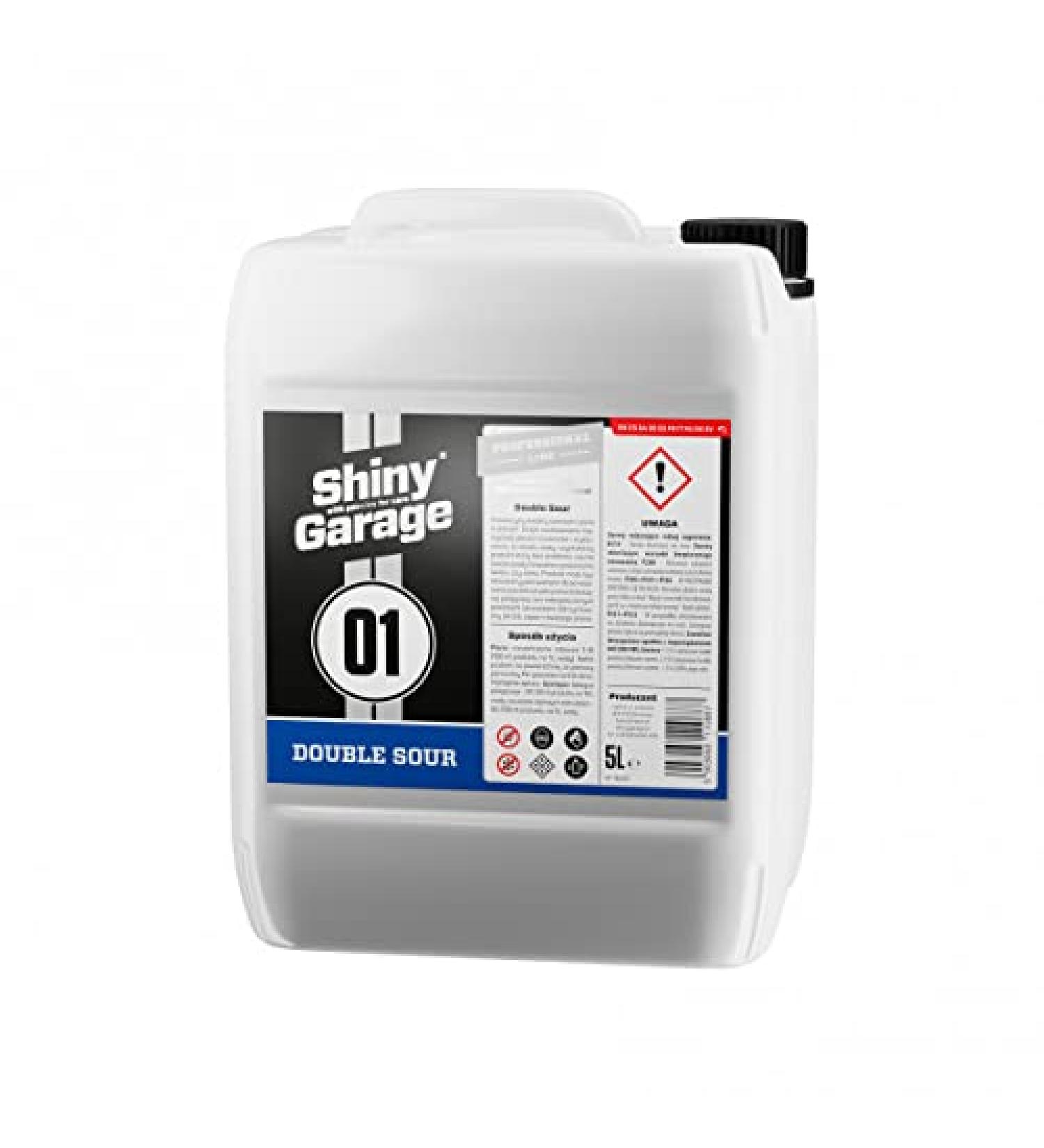 Shiny Garage Double Sour Shampoo & Foam 5L Cleaner for ceramic seals