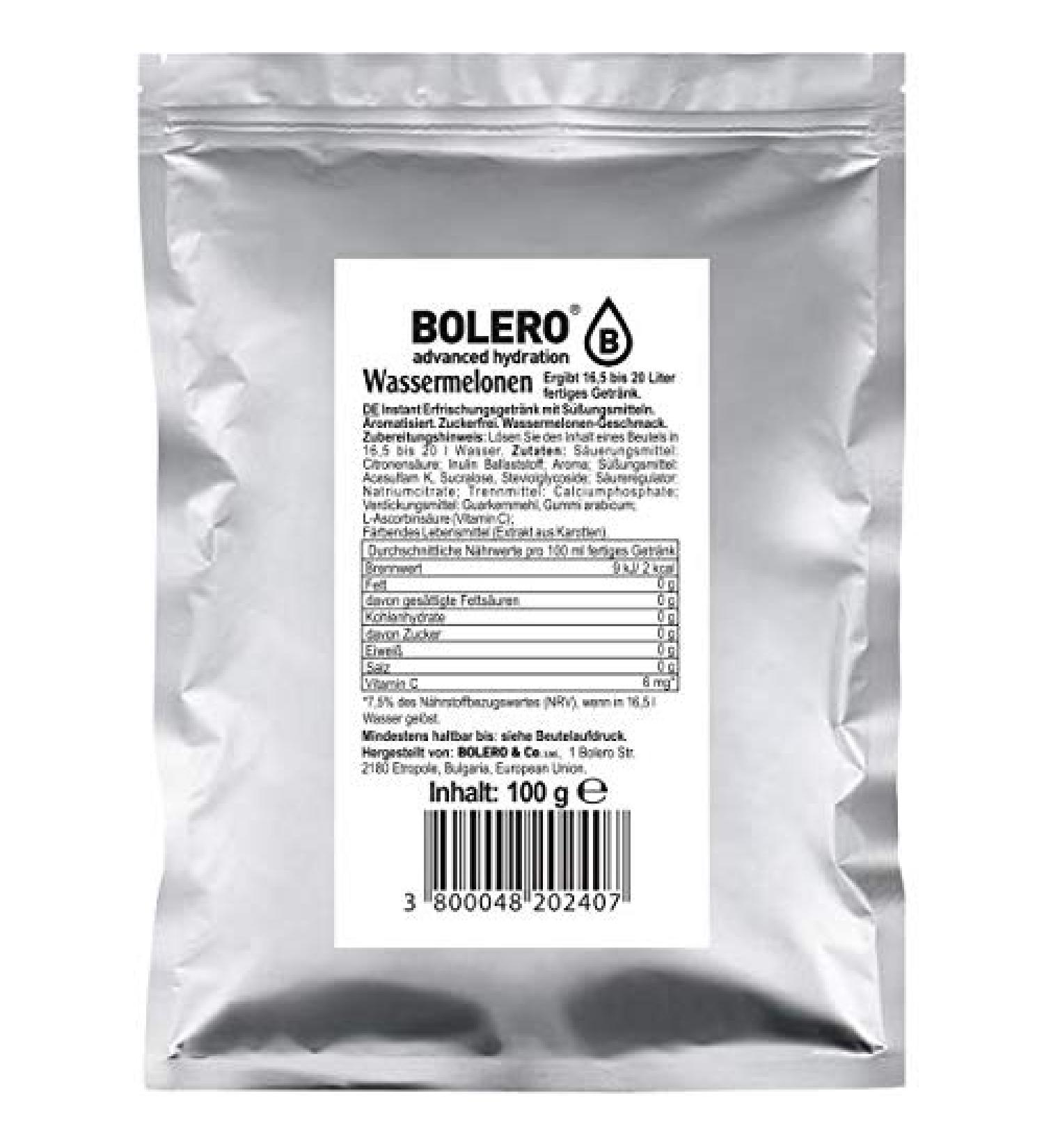Bolero Bolero Powdered beverages 100 g bag (watermelon)