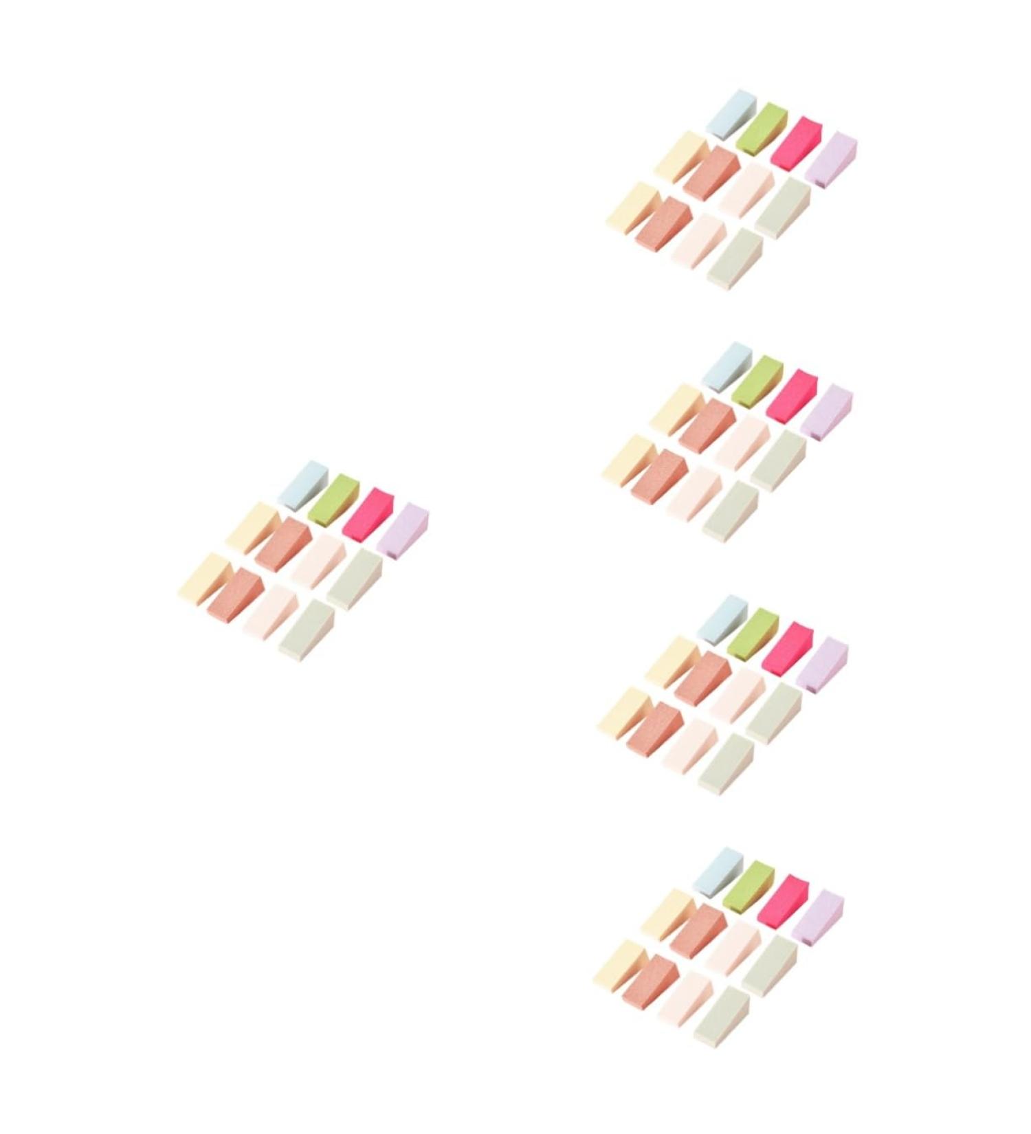 Beavorty 120 Pcs Nail Gradient Sponge Set - Perfect Cosmetic Blender for Makeup & Nail Art - Mini Applicator Wedges for Flawless Finish - Buy Online on GoSupps.com