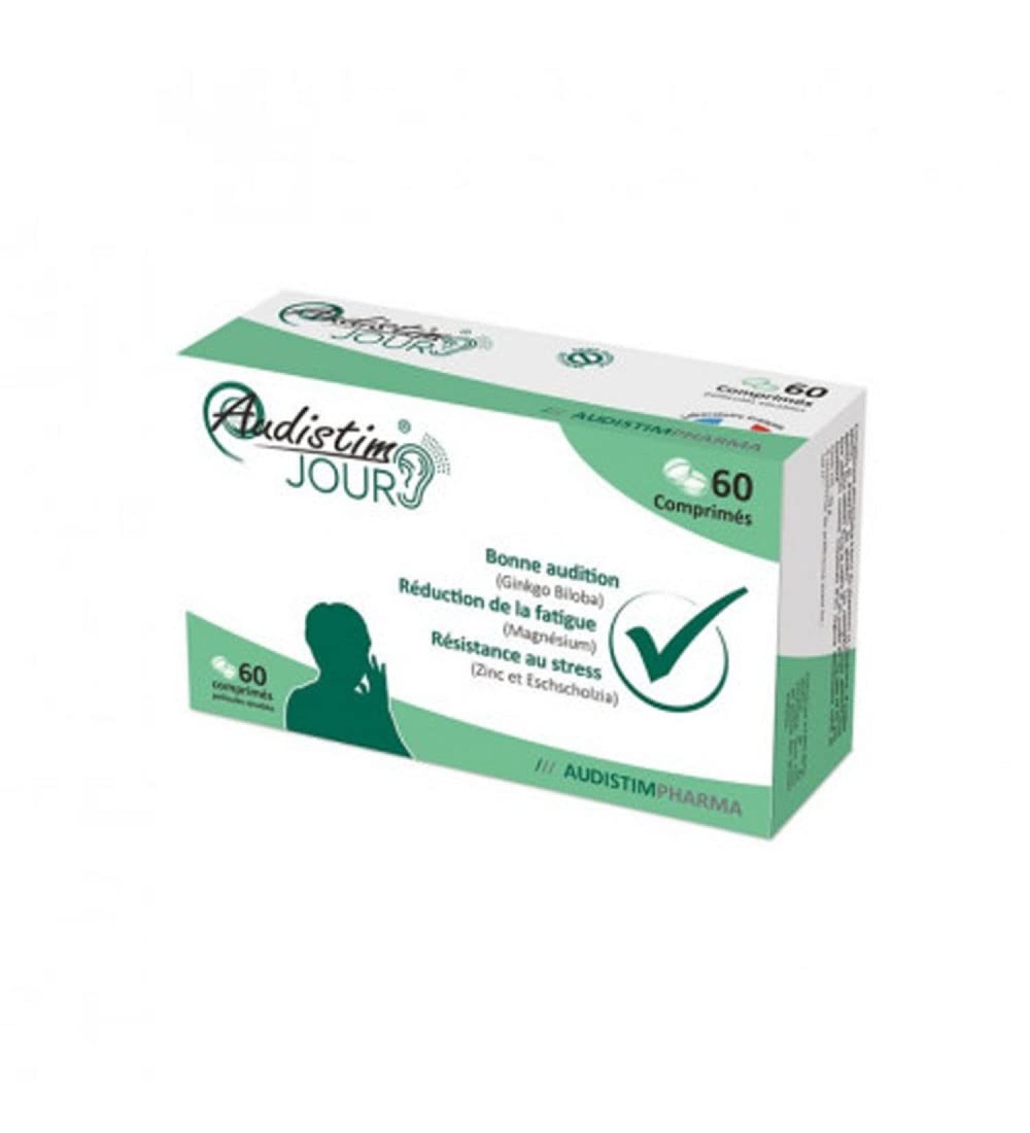 Audistimpharma Audistim Day – Good Hearing Fatigue Reduction Stress Resistance – 60 Tablets