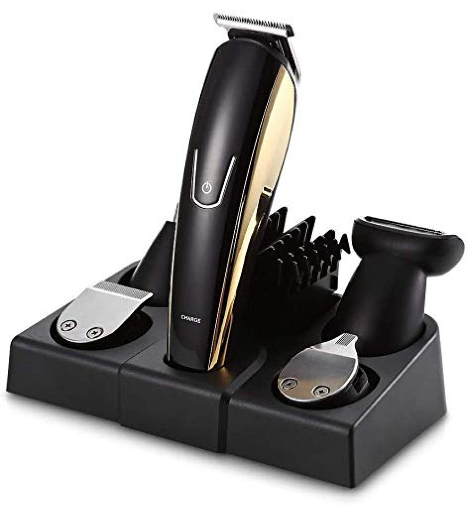 Easy Hair Clipper - USB Rechargeable Multi-Function Electric Hair Trimmer for Men | Professional Beard Shaver & Haircut Kit (Black - Buy Online on GoSupps.com