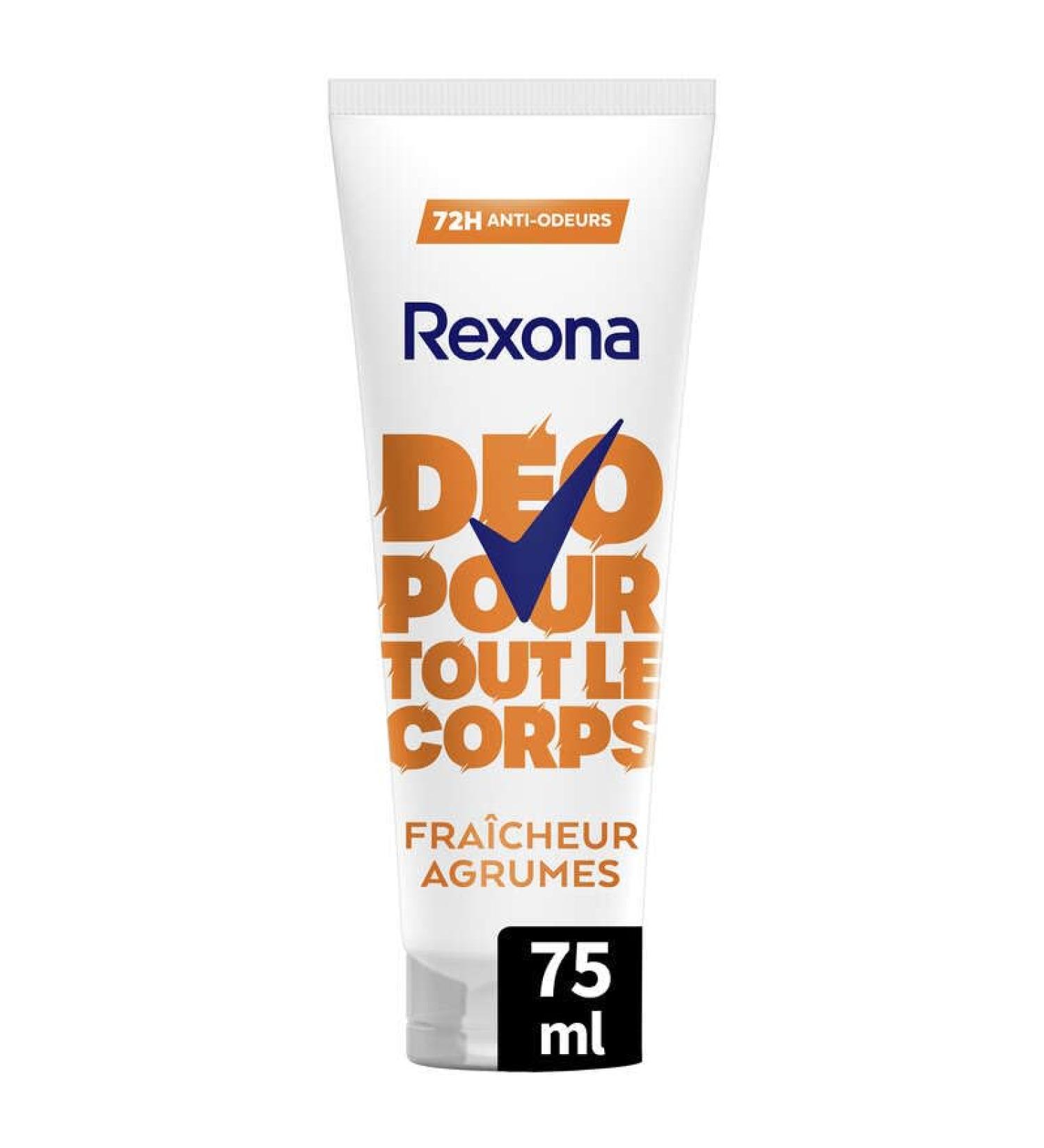 Rexona Fresh Citrus Cream Whole Body Deodorant 75ml
