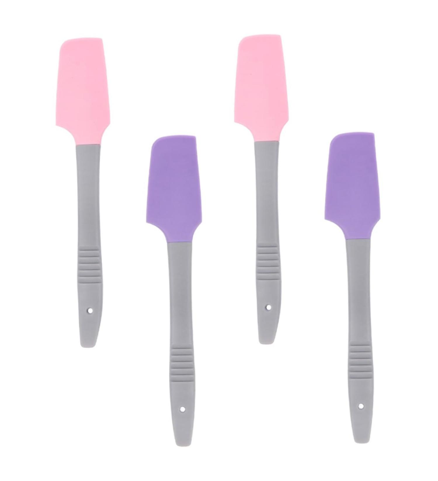 Vintorky 4-Piece Silicone Wax Spatula Set | Professional Household Wax Tools for Easy Waxing - Buy Online on GoSupps.com