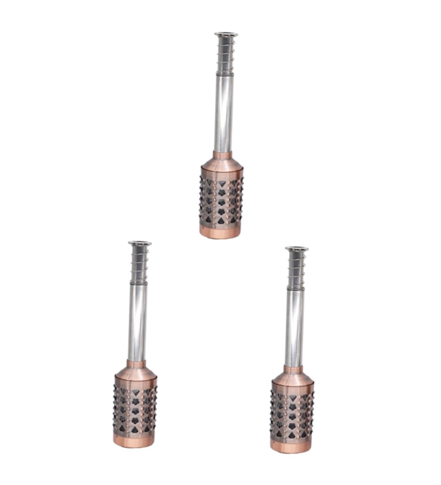 Healvian Hot Moxibus Face & Neck Massage Roller | Muscle Relief & Moxibustion Device | Pure Copper Scroll Wheel - Buy Online on GoSupps.com