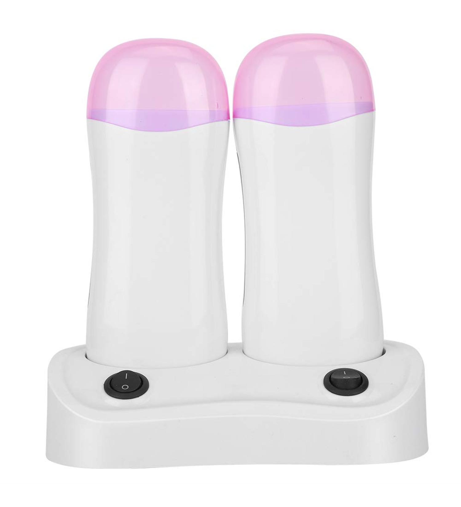 Double Wax Warmer for Hair Removal - Professional Waxing Kit for Eyebrow Face Armpit Bikini & Leg at Home - Buy Online on GoSupps.com