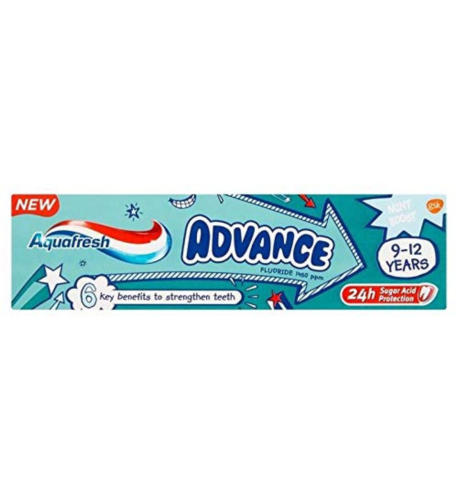 Aquafresh Aquafresh Toothpaste for children aged 9 to 12 years 75 ml
