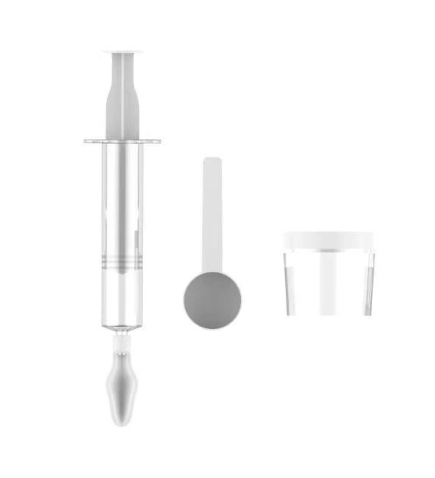 Hand Baby Bird Feeding Syringes Feeding Tube Parrot Liquid Food Feeding Needle for Baby Birds with Feeding Spoon for Pet Sick Bird Parrot Feed Milk and Medicine White - Buy Online on GoSupps.com