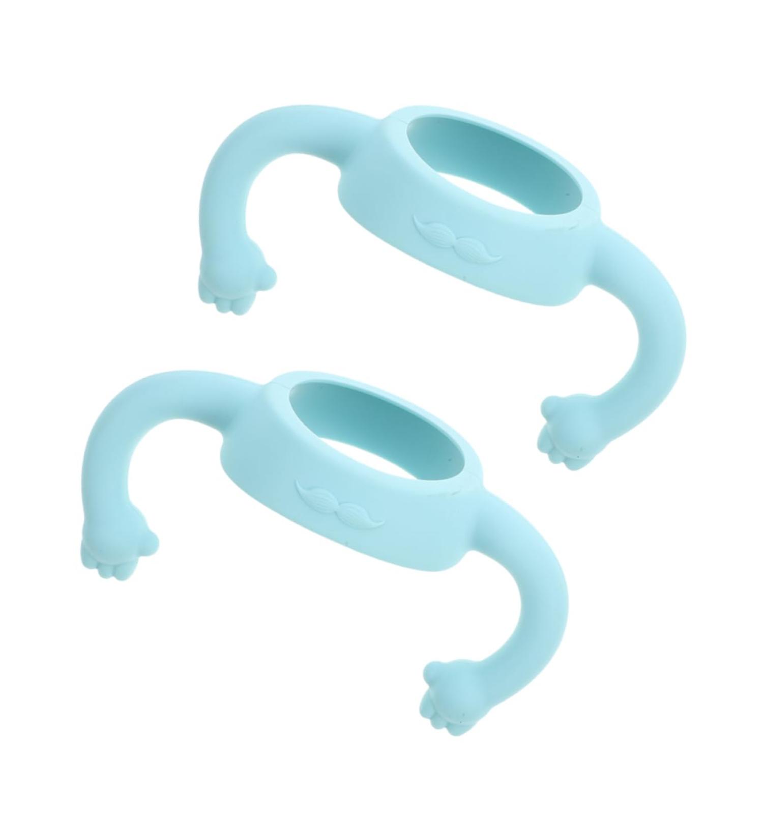 Toyvian 2pcs Bottle Handle Milk Bottle Grips Bottle Grip Bottle Accessories Milk Bottle Accessories Bottle Grip Newborn Feeder Feeding Bottle 14.00X5.00X5.00CM Sky-blue - Buy Online on GoSupps.com