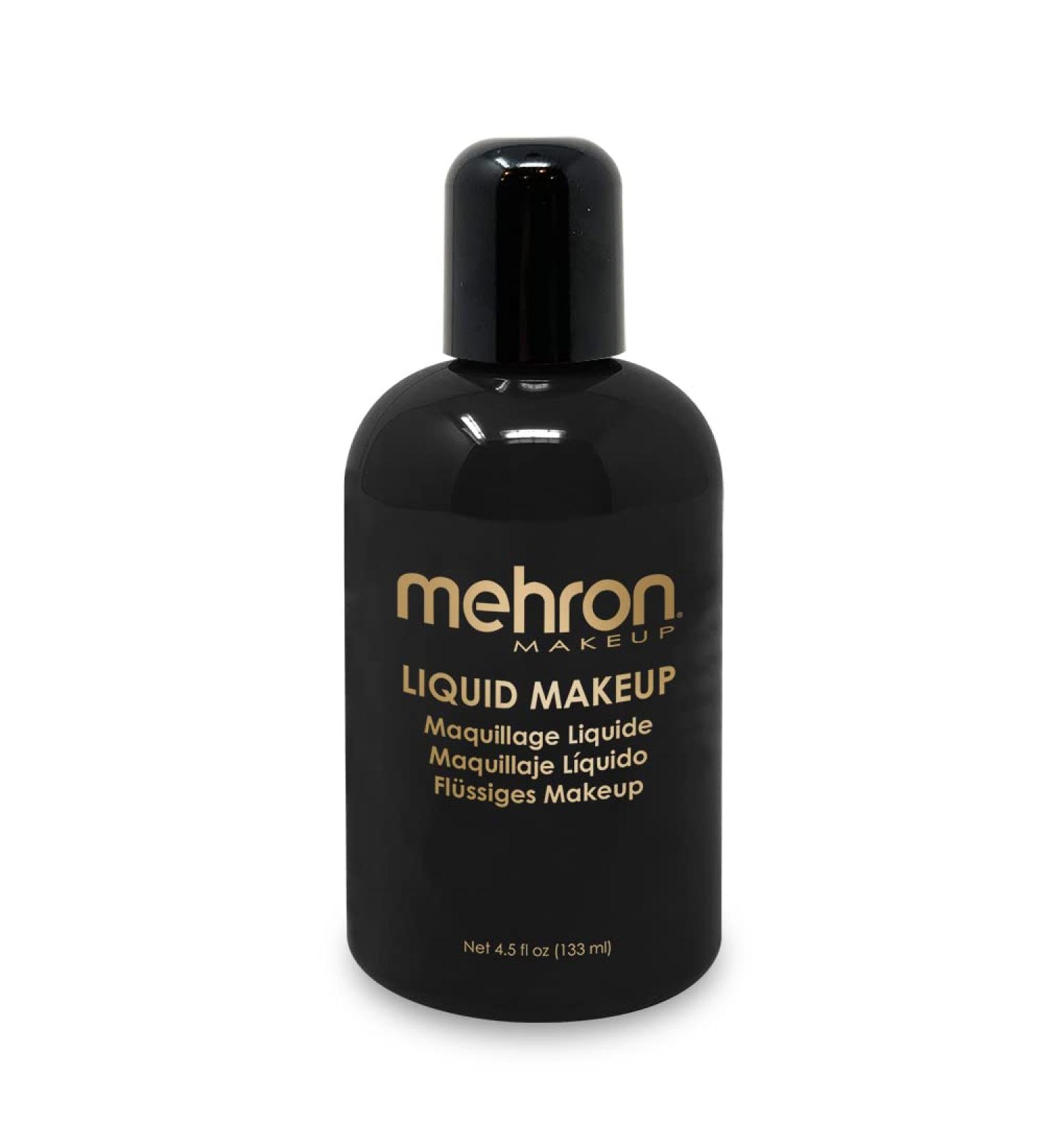 Mehron Makeup Liquid Face and Body Paint 4.5 oz - Black | 4.5 Fl Oz (Pack of 1) - Buy Online on GoSupps.com