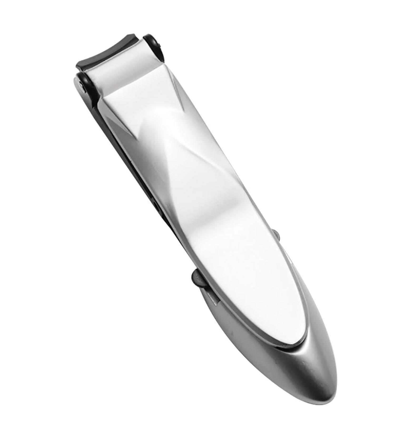 Ergonomic Stainless Steel Nail Trimmer Cutter with Splash-Proof Design - Buy Online on GoSupps.com