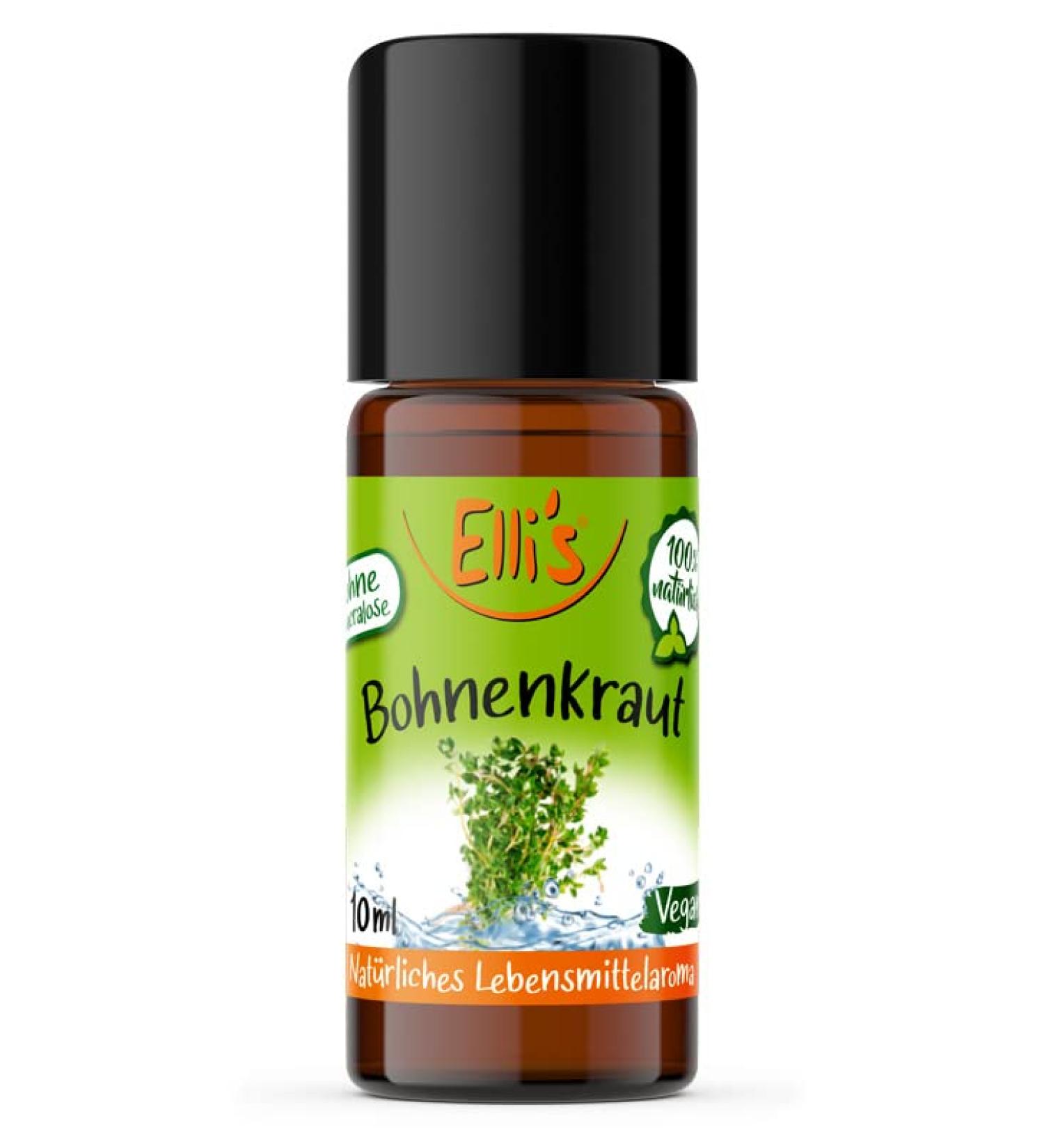 Elli's Aromas Bean Herb Natural Food Aroma | 100% Vegan Aroma Concentrate for Dishes & Drinks | 10ml - Buy Online on GoSupps.com