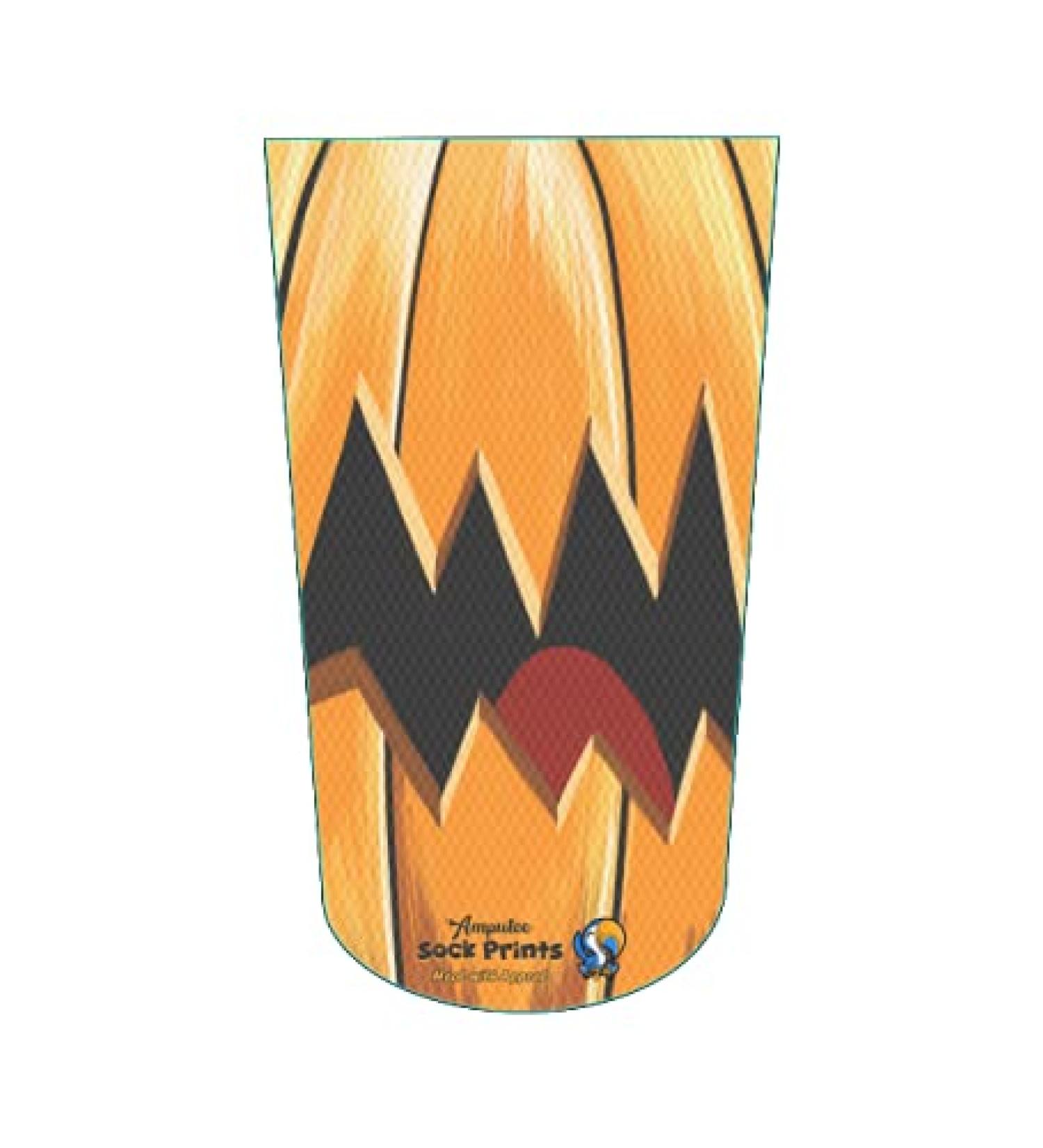 Amputee Stump Sock Pumpkin Mouth V1 - Heal with Appeal | 3Ply - Buy Online on GoSupps.com