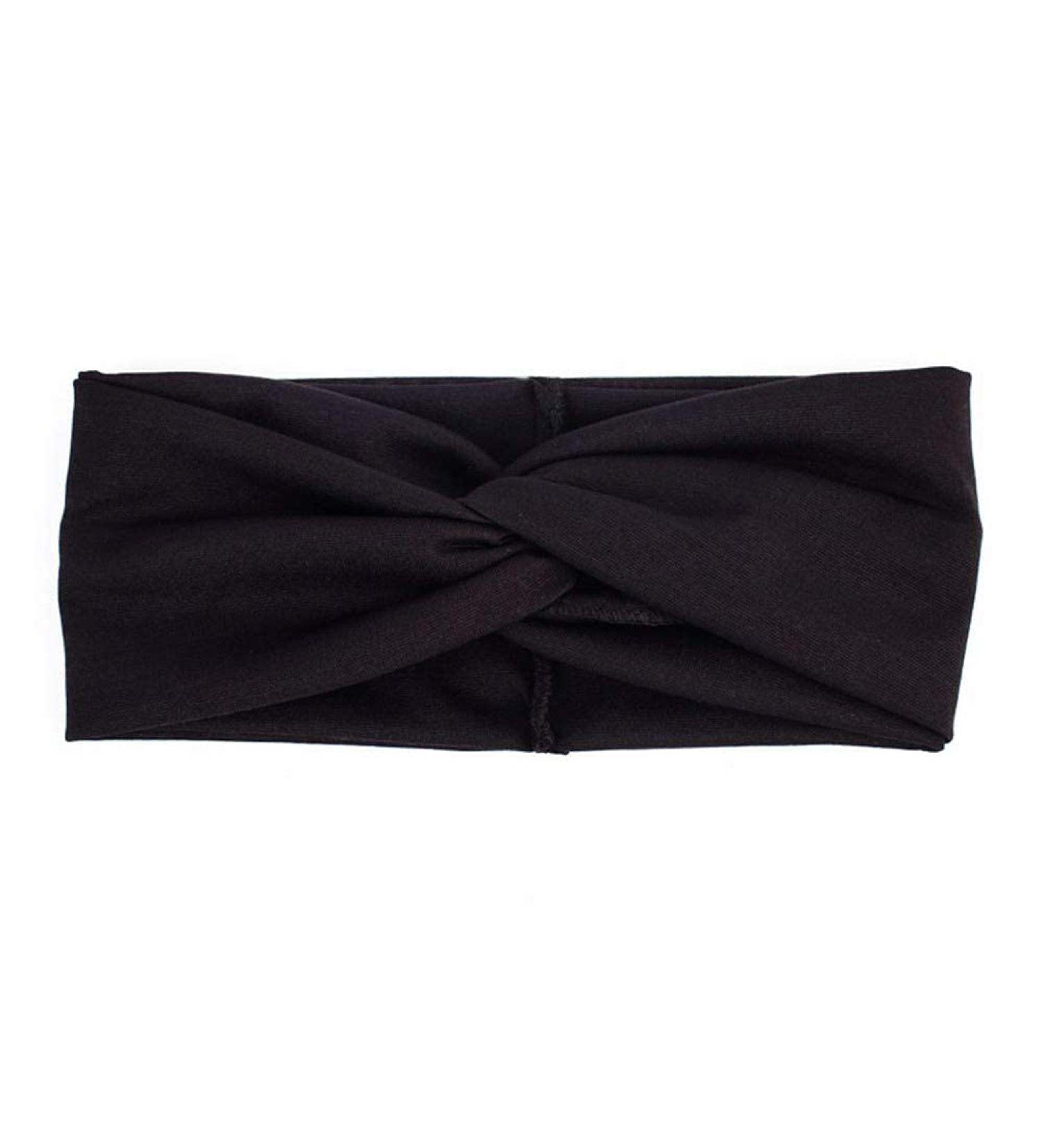 Sporty Shimmer Anna Shine Twist Headband in Black - Shop Now! - Buy Online on GoSupps.com
