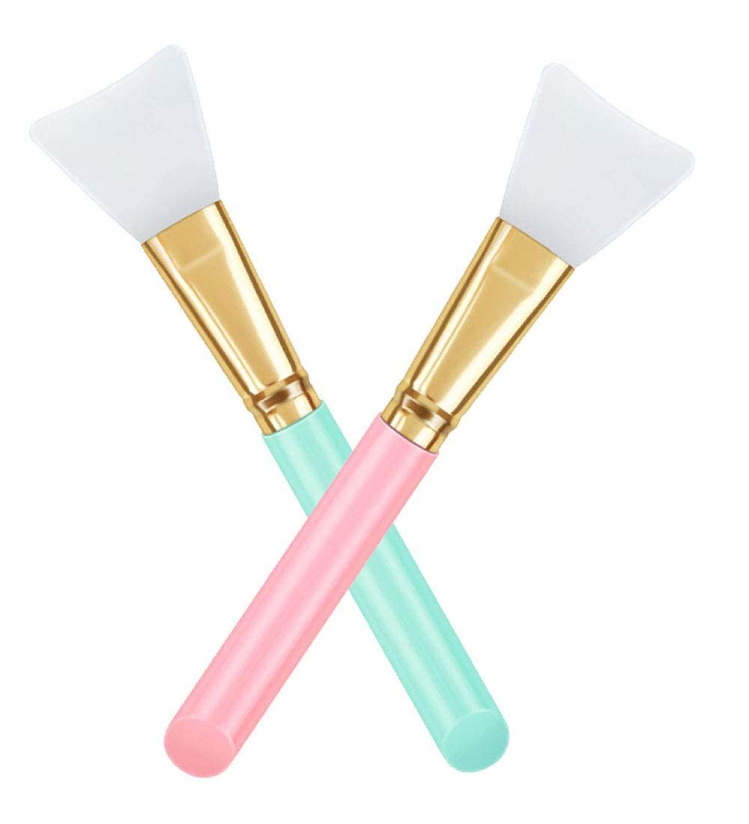 NIUTA Silicone Face Mask Brushes - Set of 2 Flexible Facial