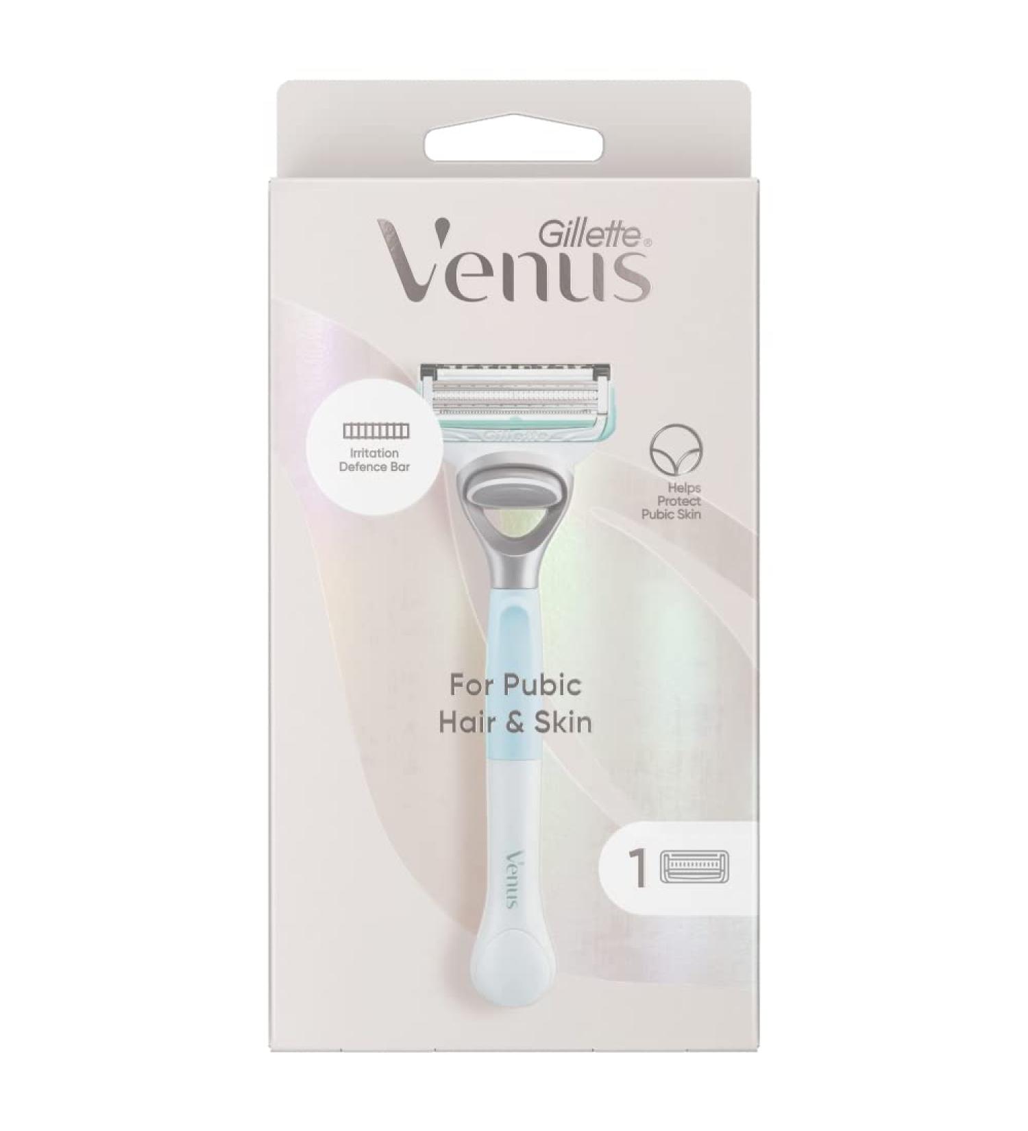 Gillette Venus razor for pubic hair and skin