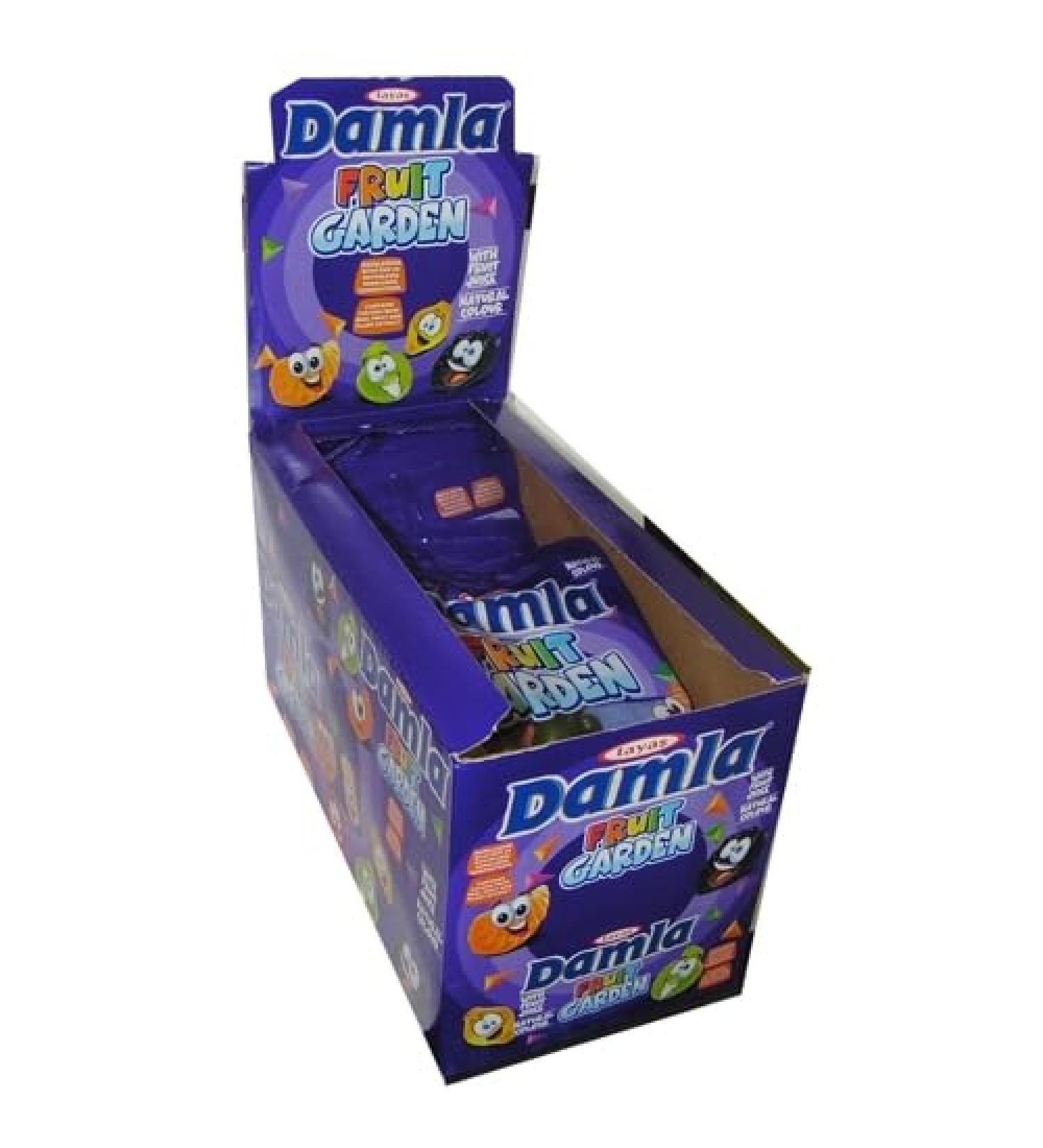 Damla Gummy Fruit garden 80g x 12 bags - gummy candy halal