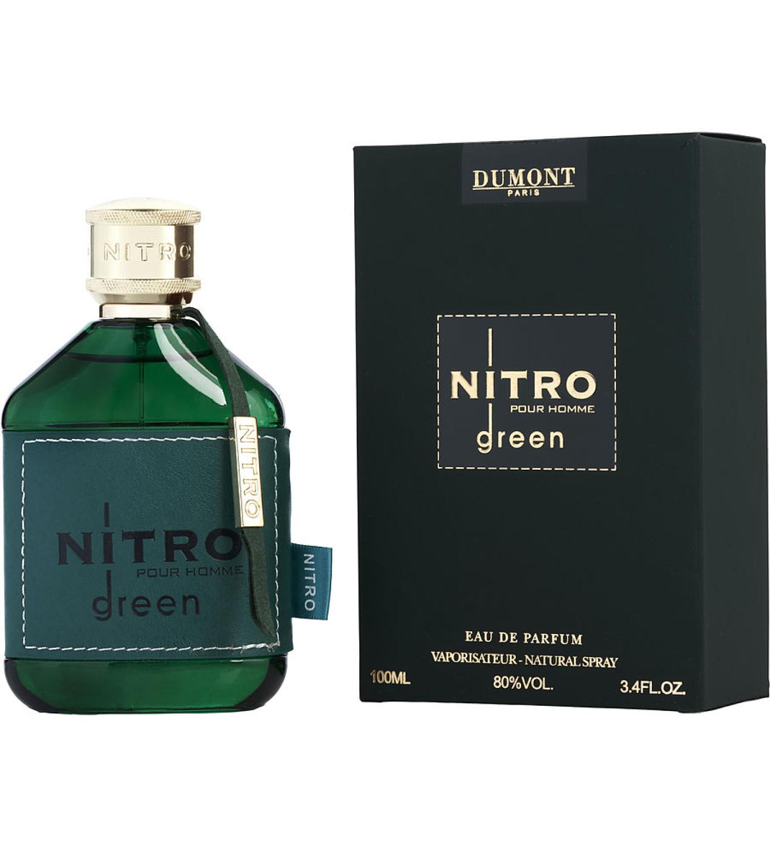 NITRO GREEN POUR HOMME by Dumont Paris - EAU DE PARFUM SPRAY 3.4 OZ - MEN