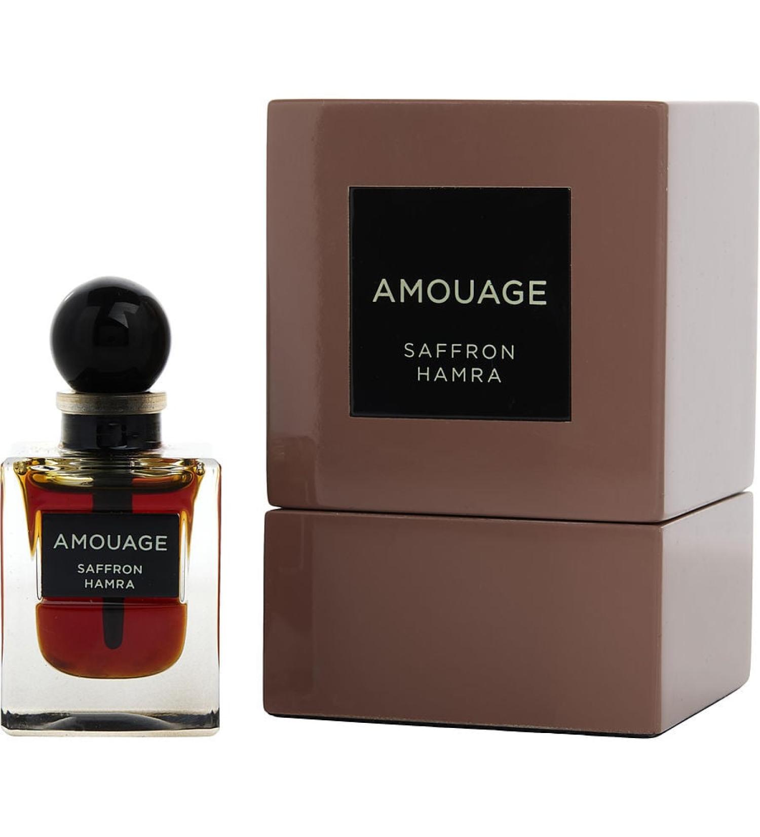 AMOUAGE SAFFRON HAMRA by Amouage - PURE PERFUME 0.4 OZ - UNISEX