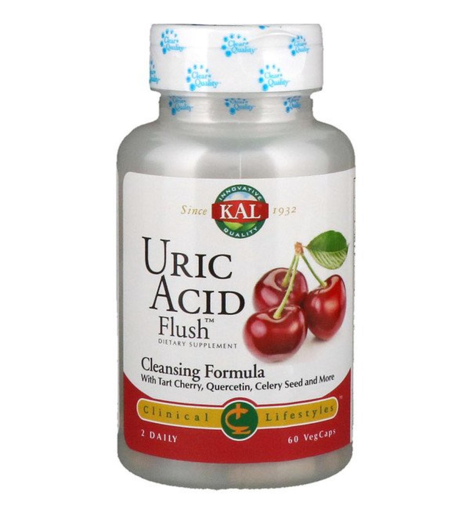 KAL Uric Acid Flush 60 VegCaps