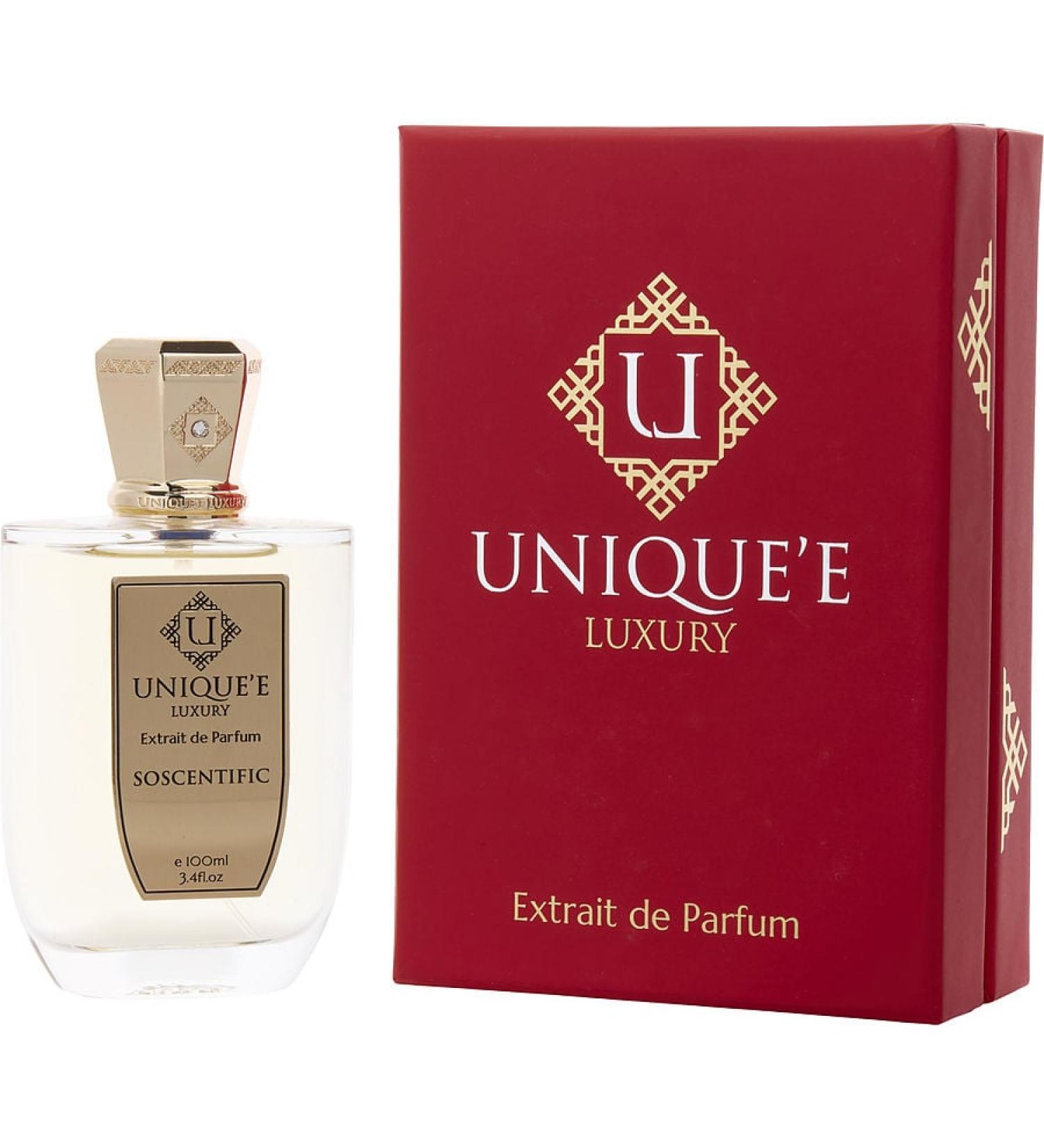 UNIQUE'E LUXURY SOSCENTIFIC by Unique'e Luxury - EXTRAIT DE PARFUM SPRAY 3.4 OZ - UNISEX